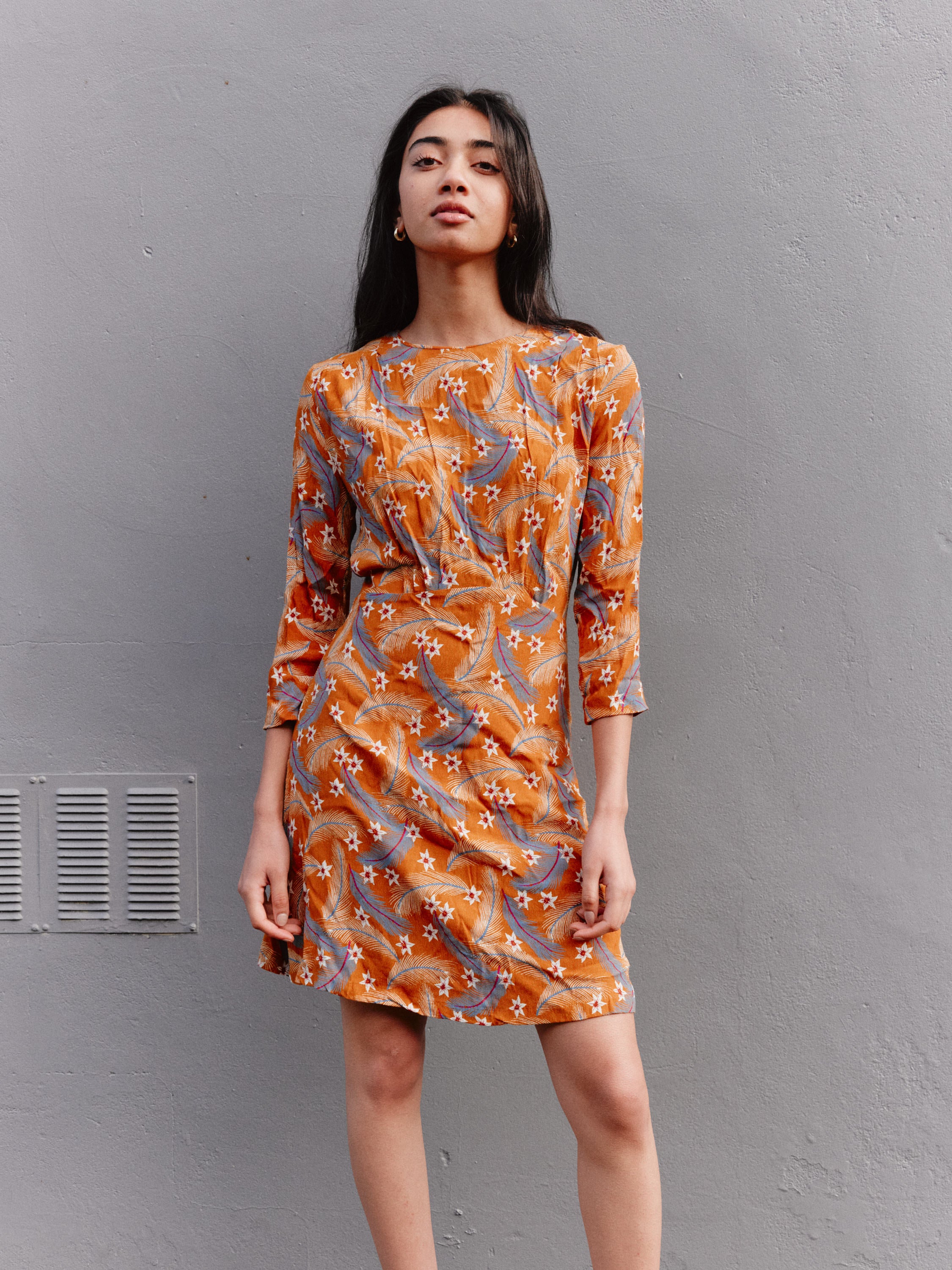 Paris Atelier x & Other Stories floral dress