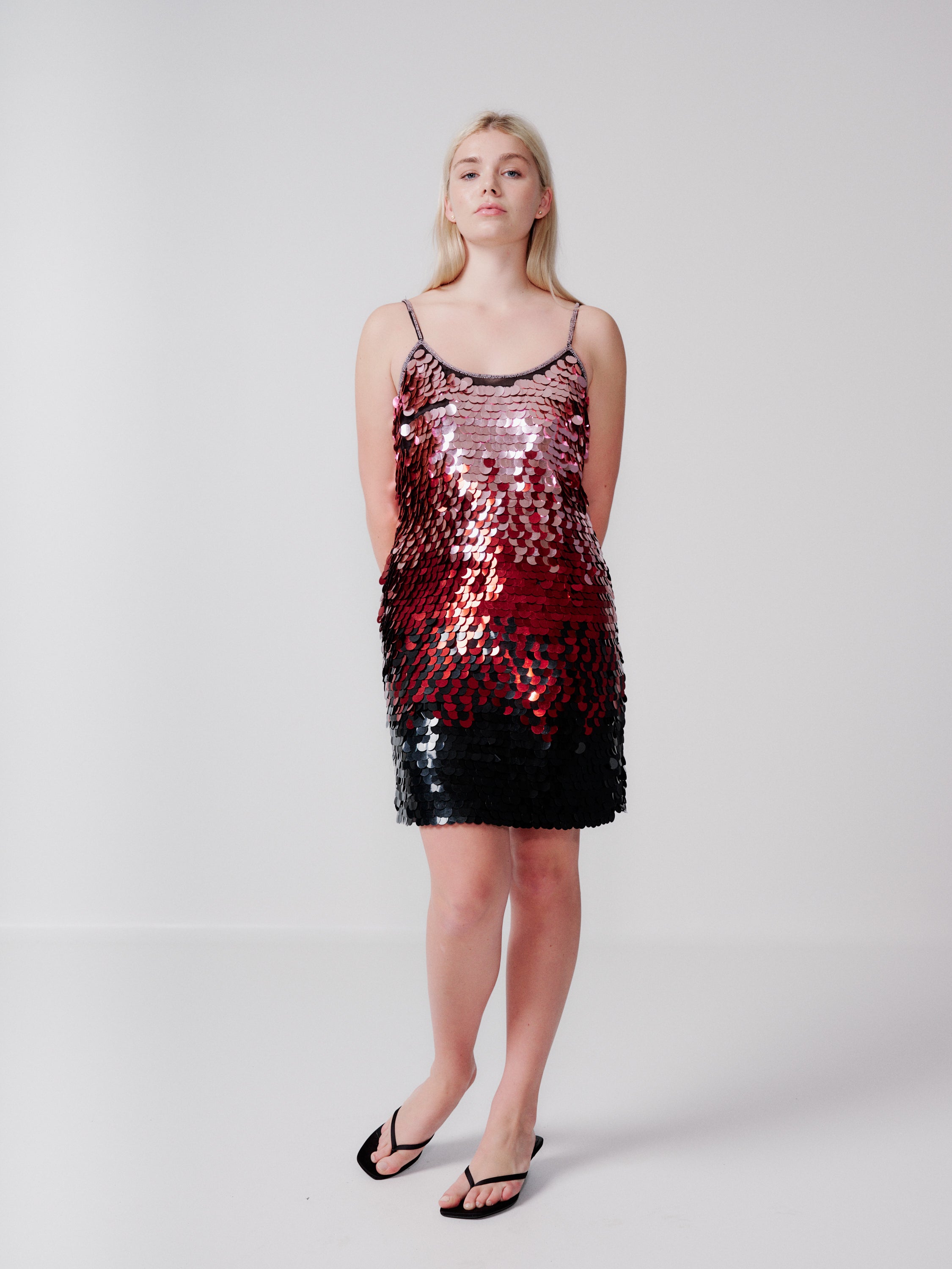 Coast ombre sequin mini dress