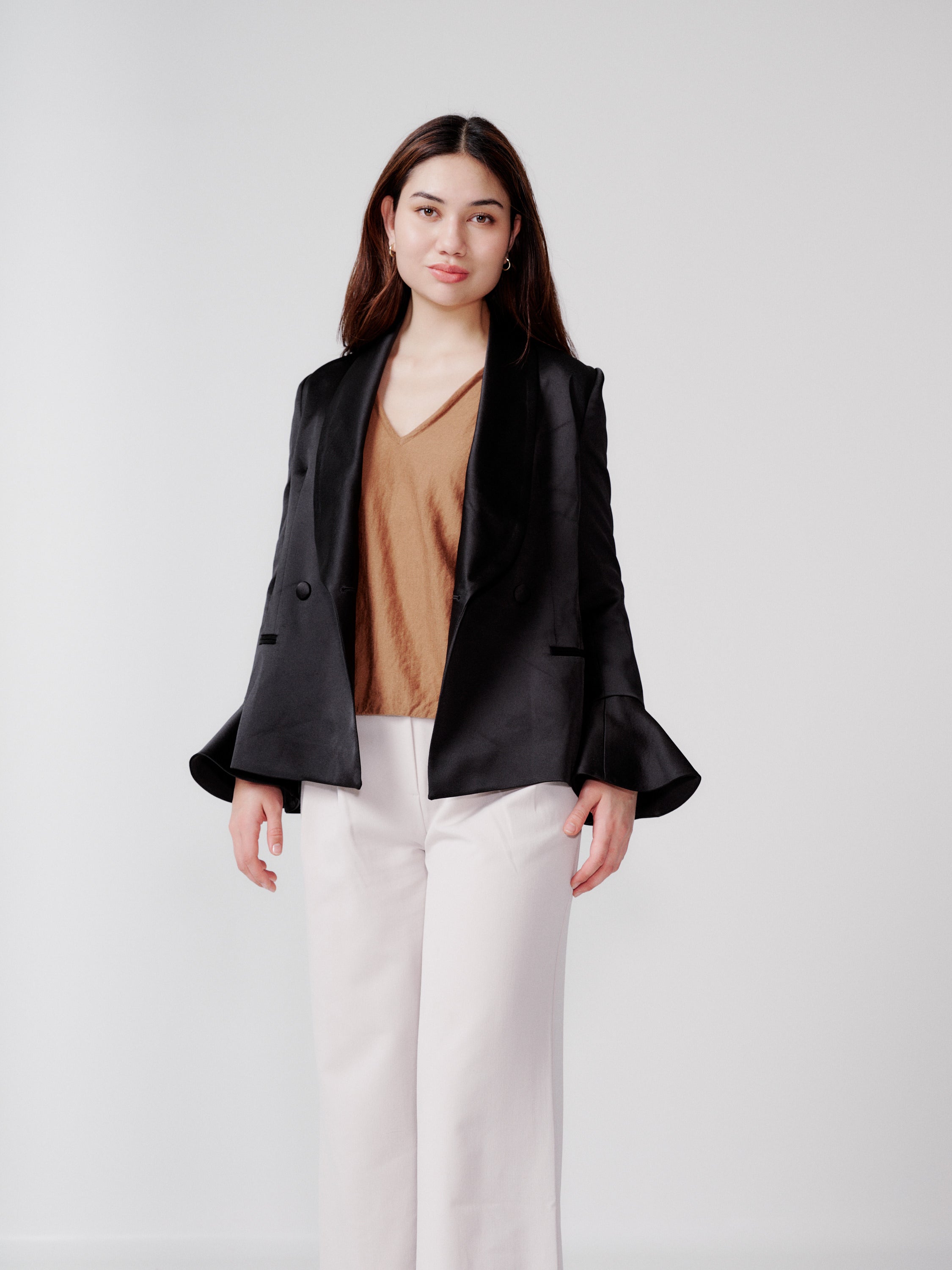 Coast frill sleeve blazer