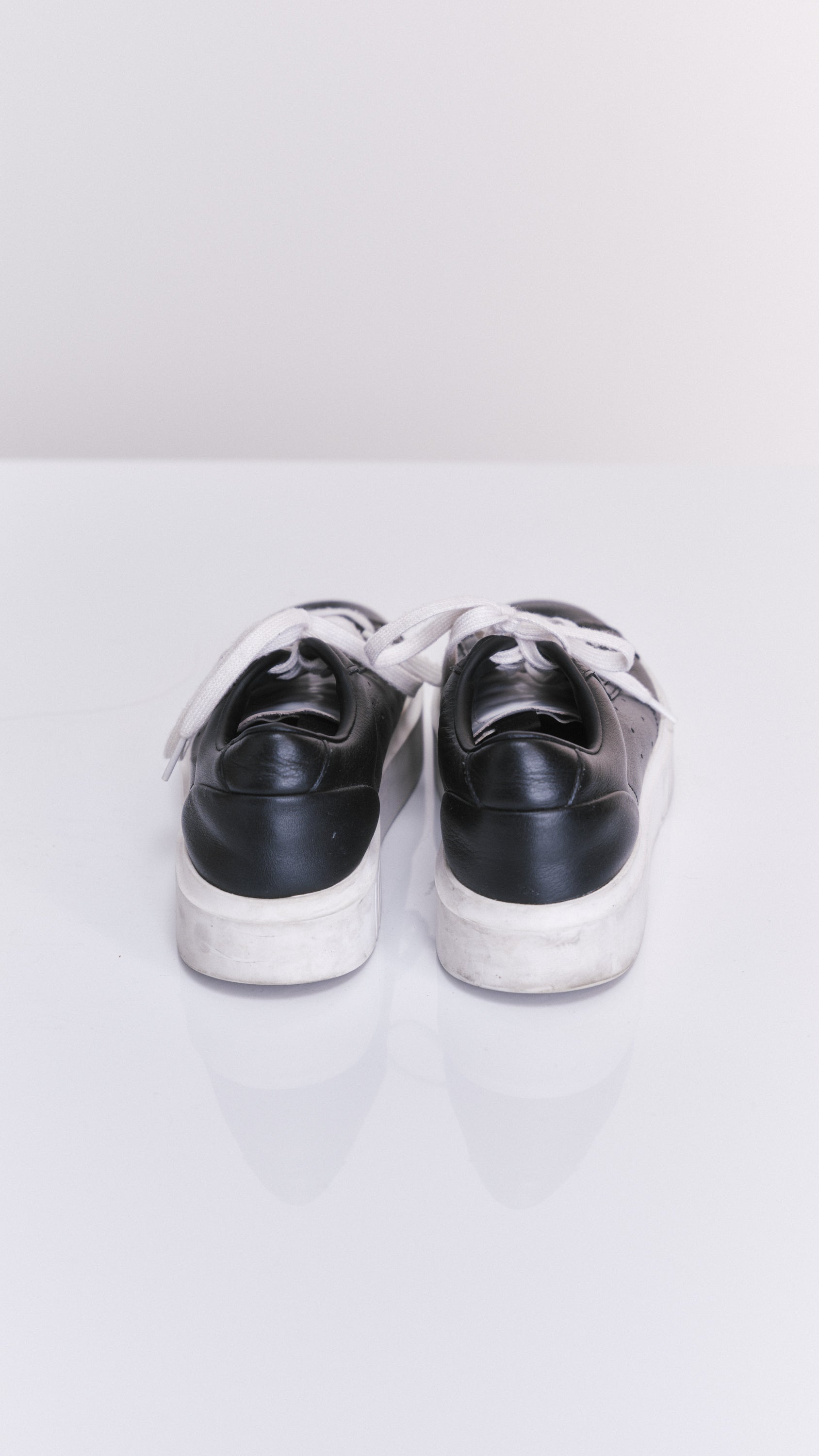 Adidas lace up trainers