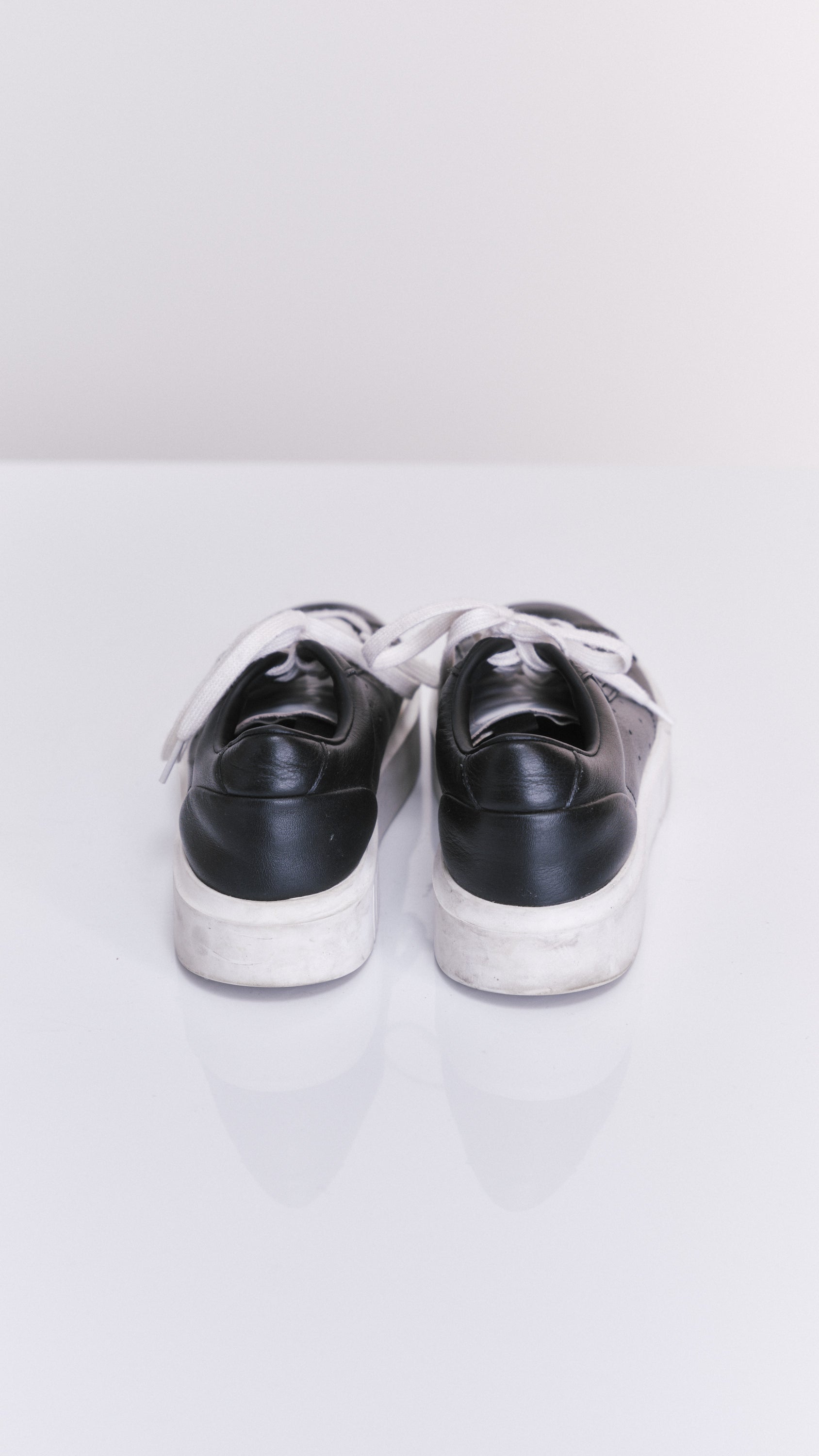 Adidas lace up trainers