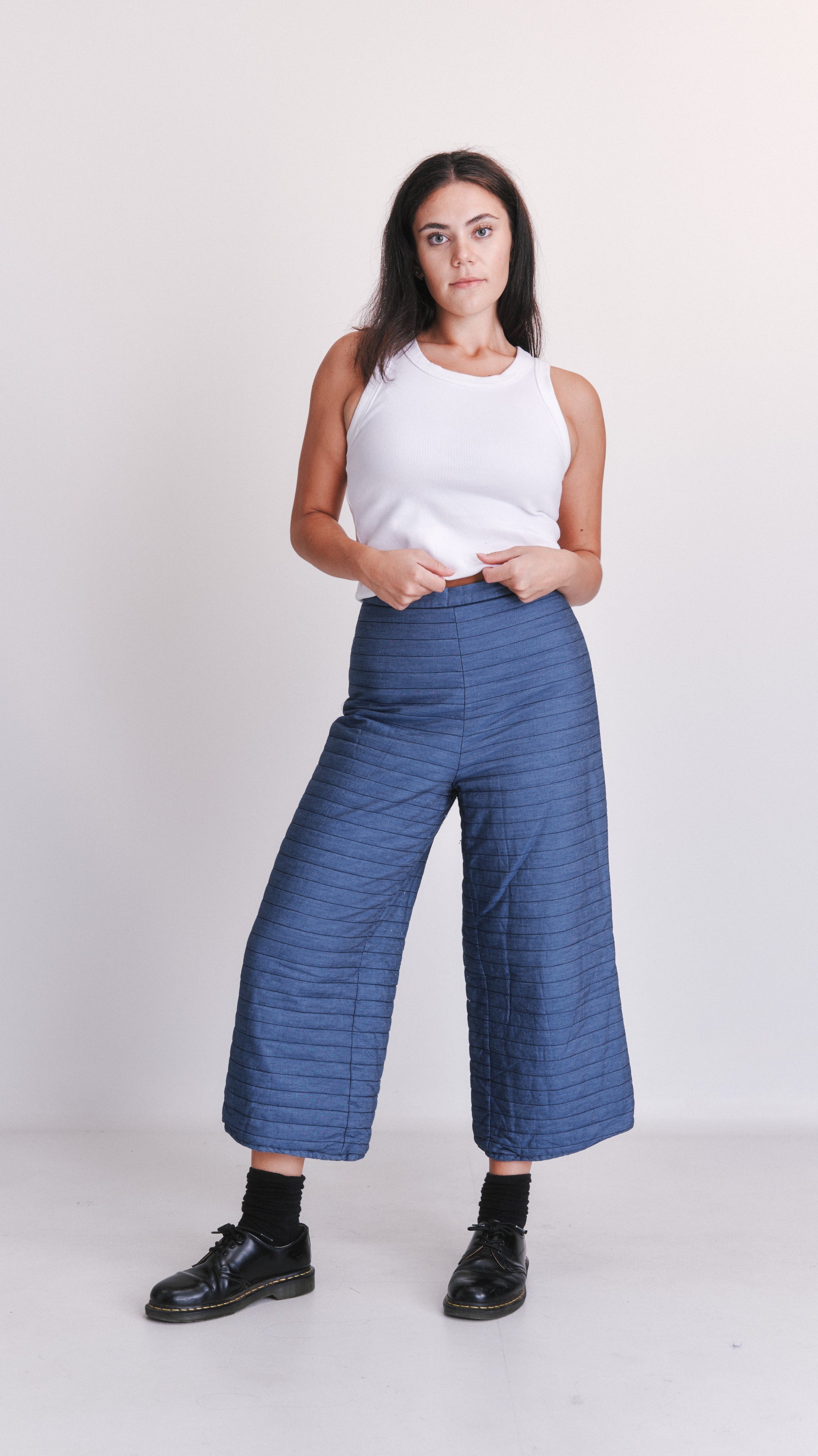 Alpha 60 quilted culottes
