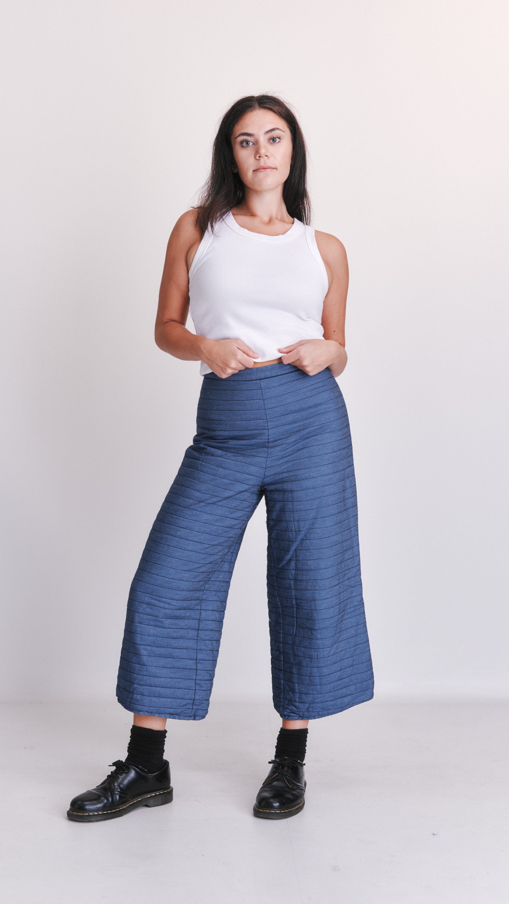 Alpha 60 quilted culottes