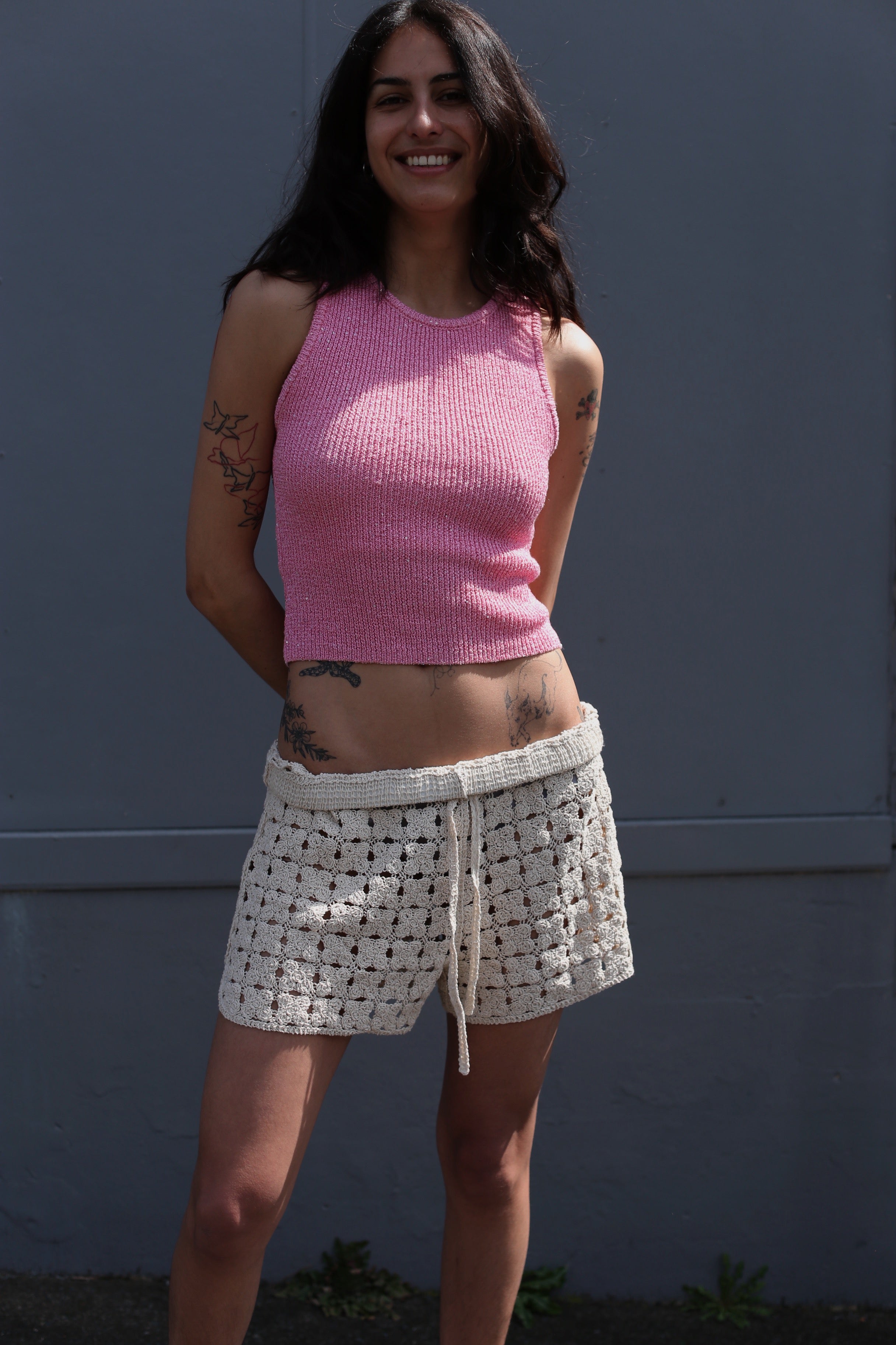 Glassons sparkle knit top