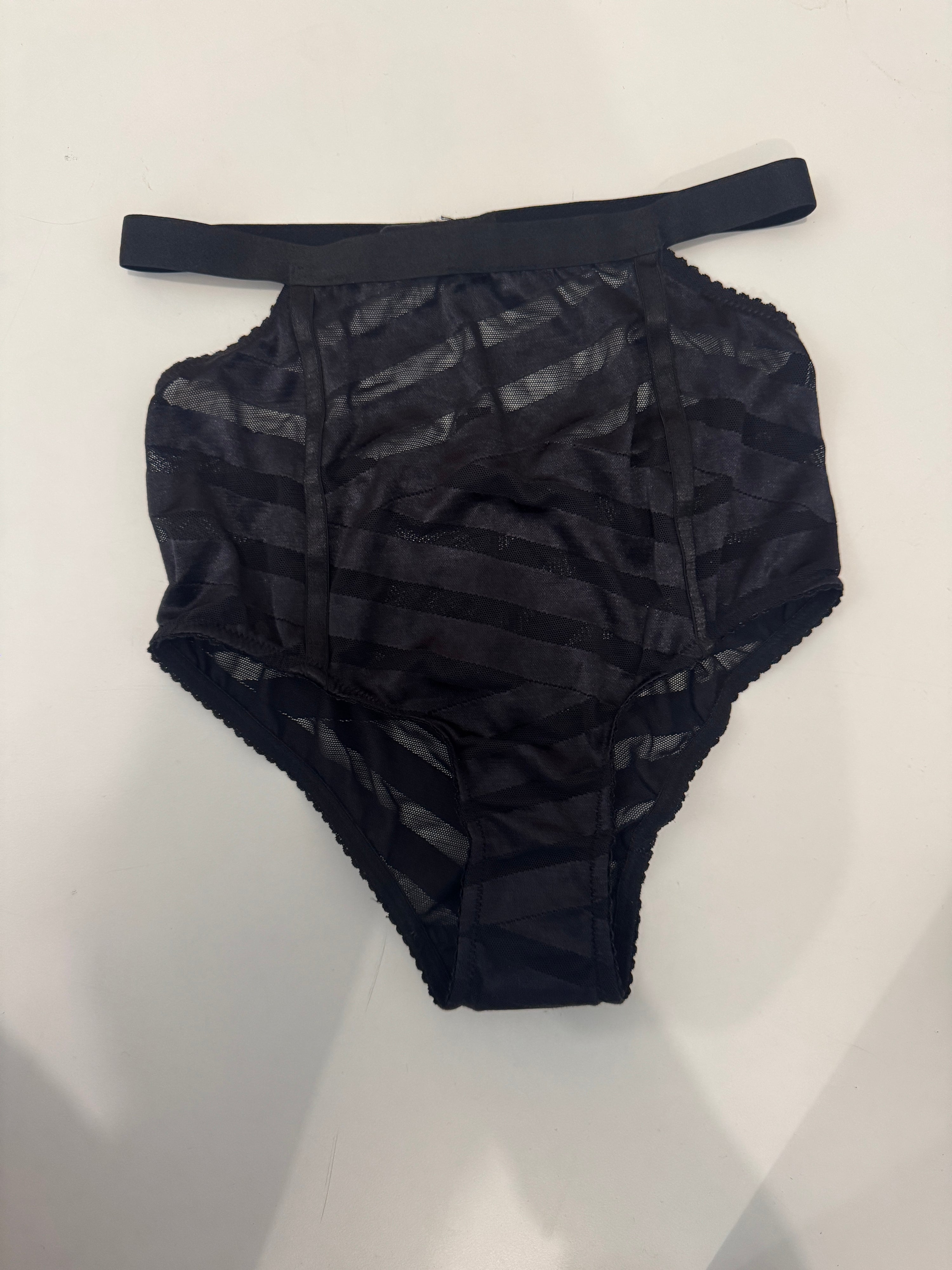 Lonely Lingerie contrast stripe high waist brief