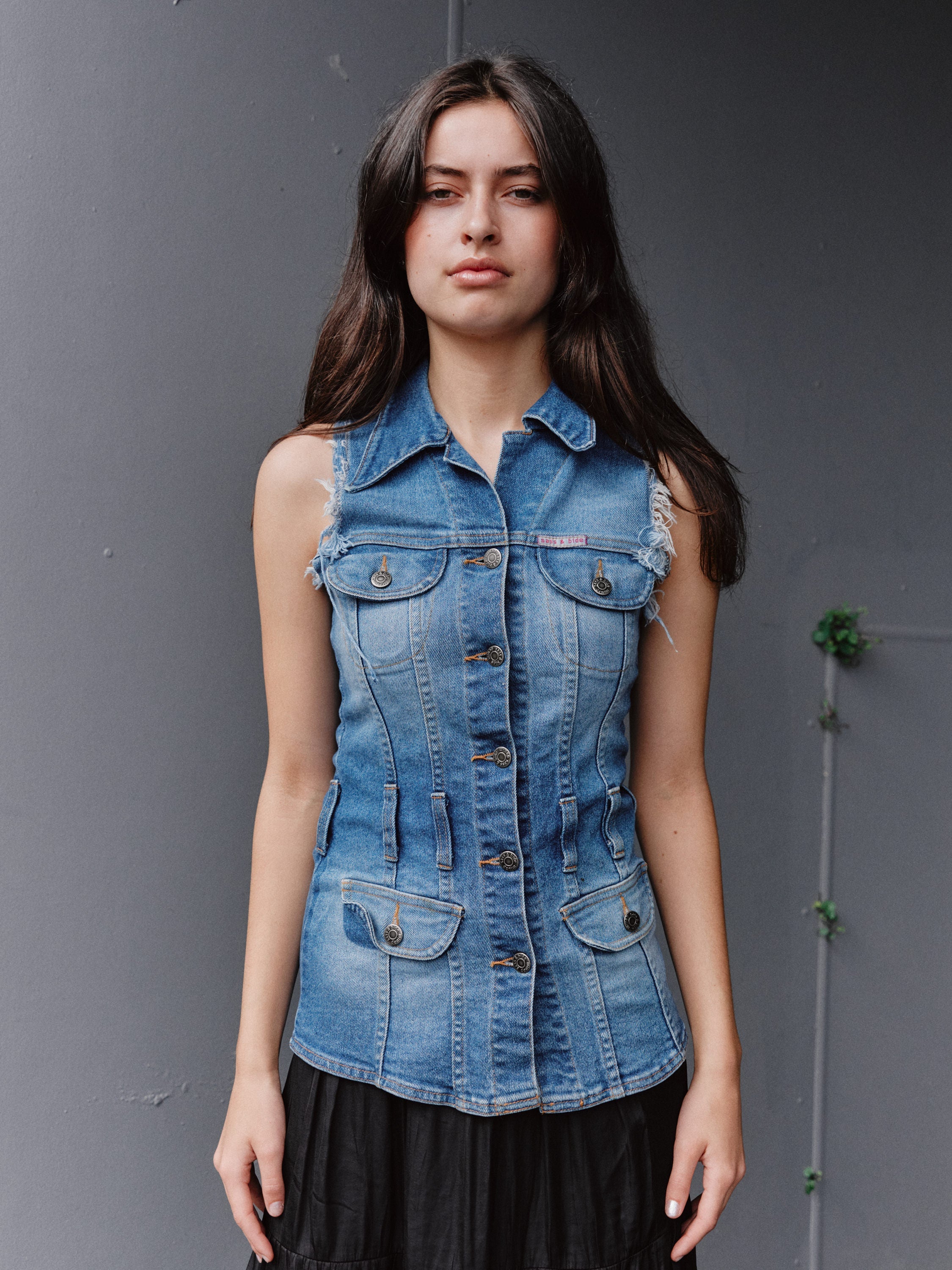 Sass & Bide denim vest