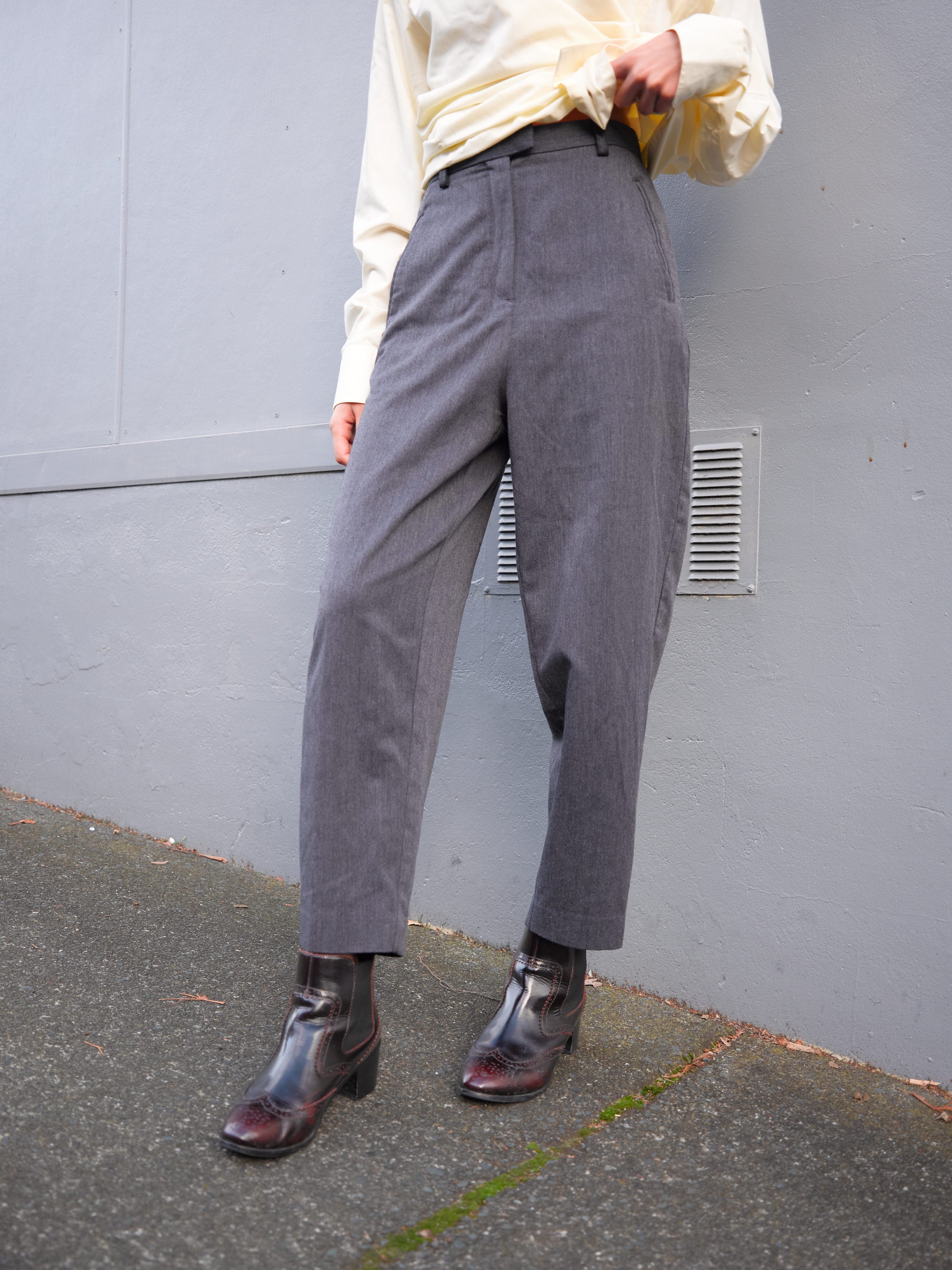 Weekday tapered trousers
