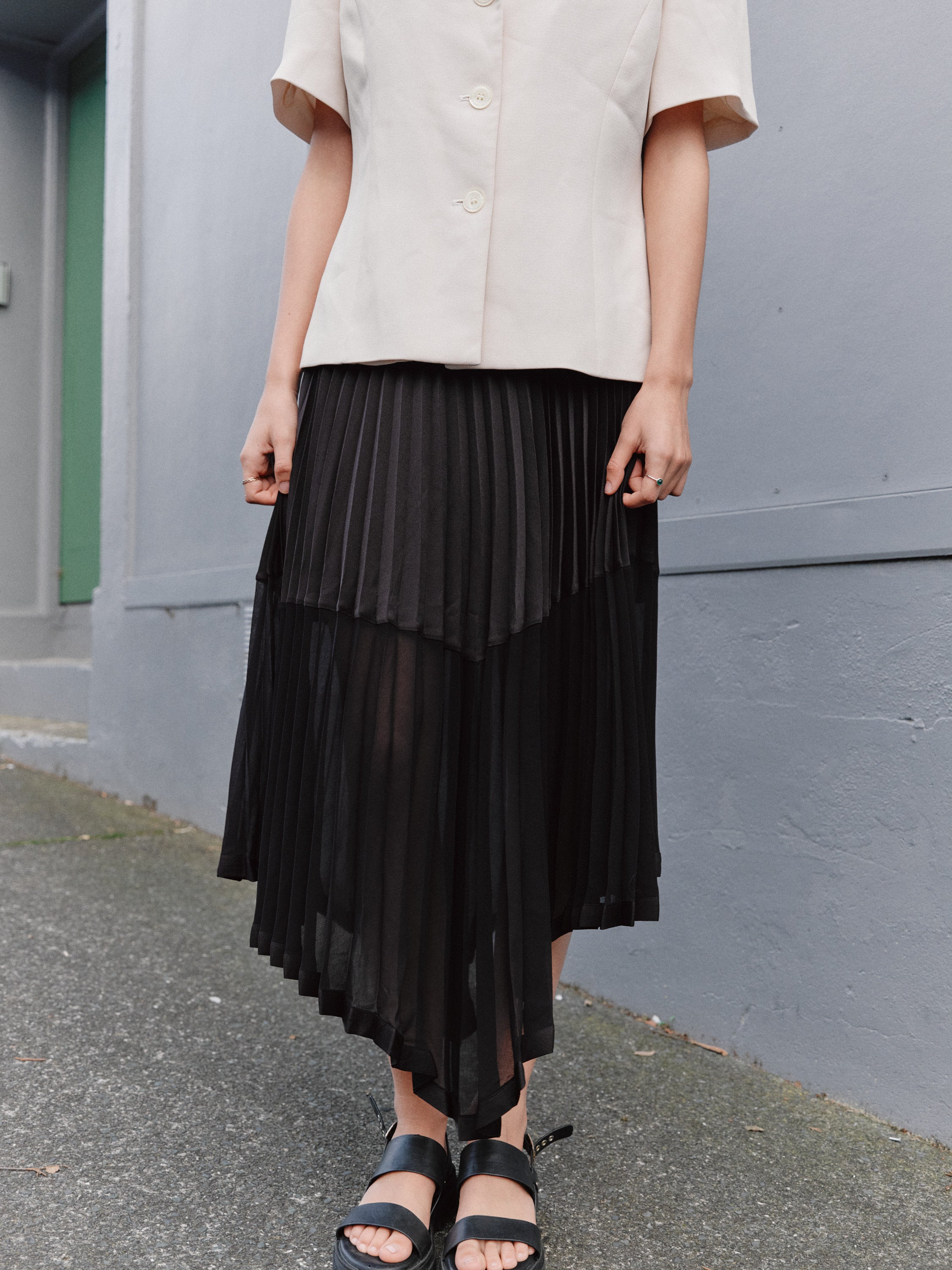 Keepsake pleated skirt