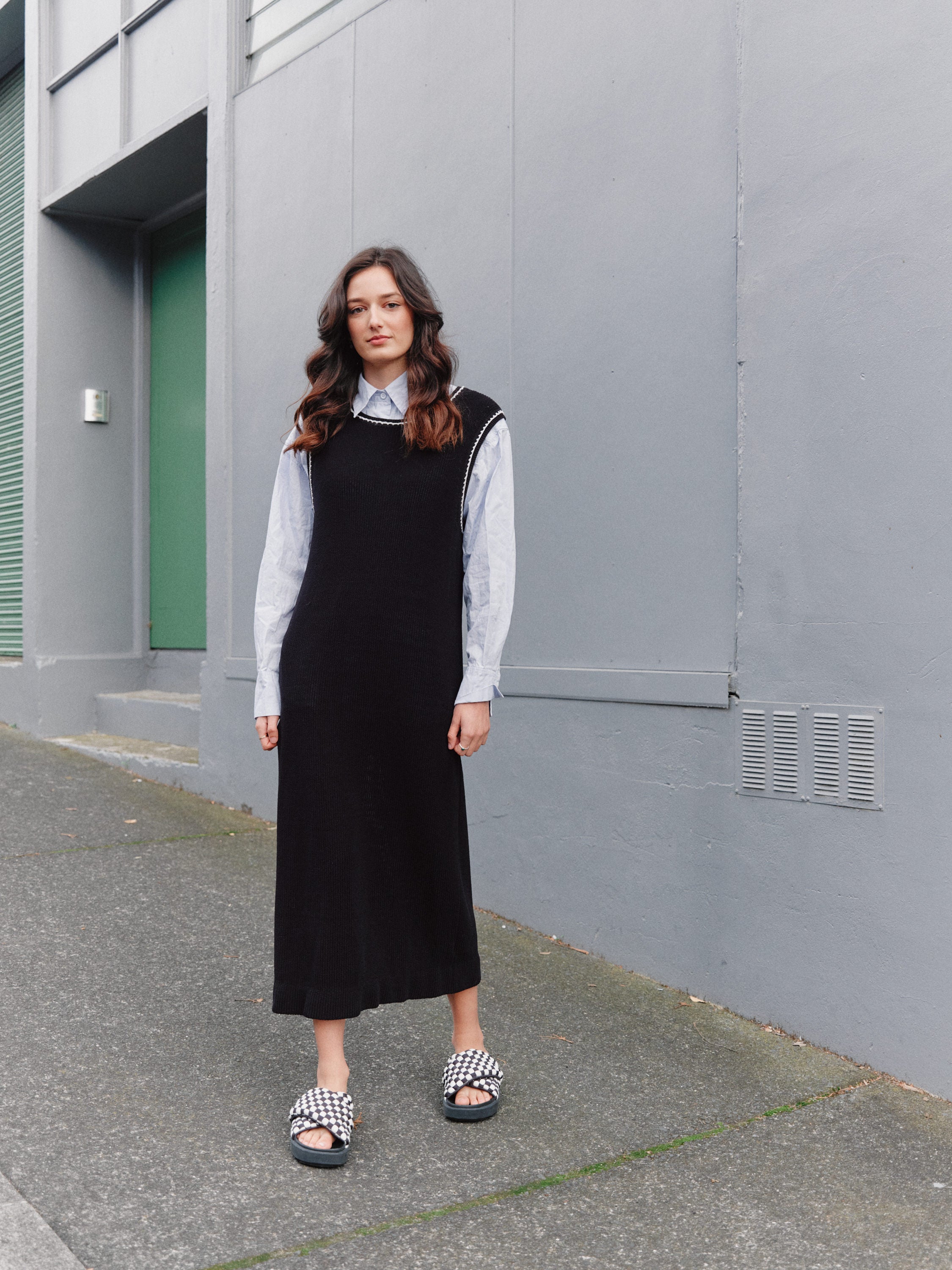 COS knitted midi dress