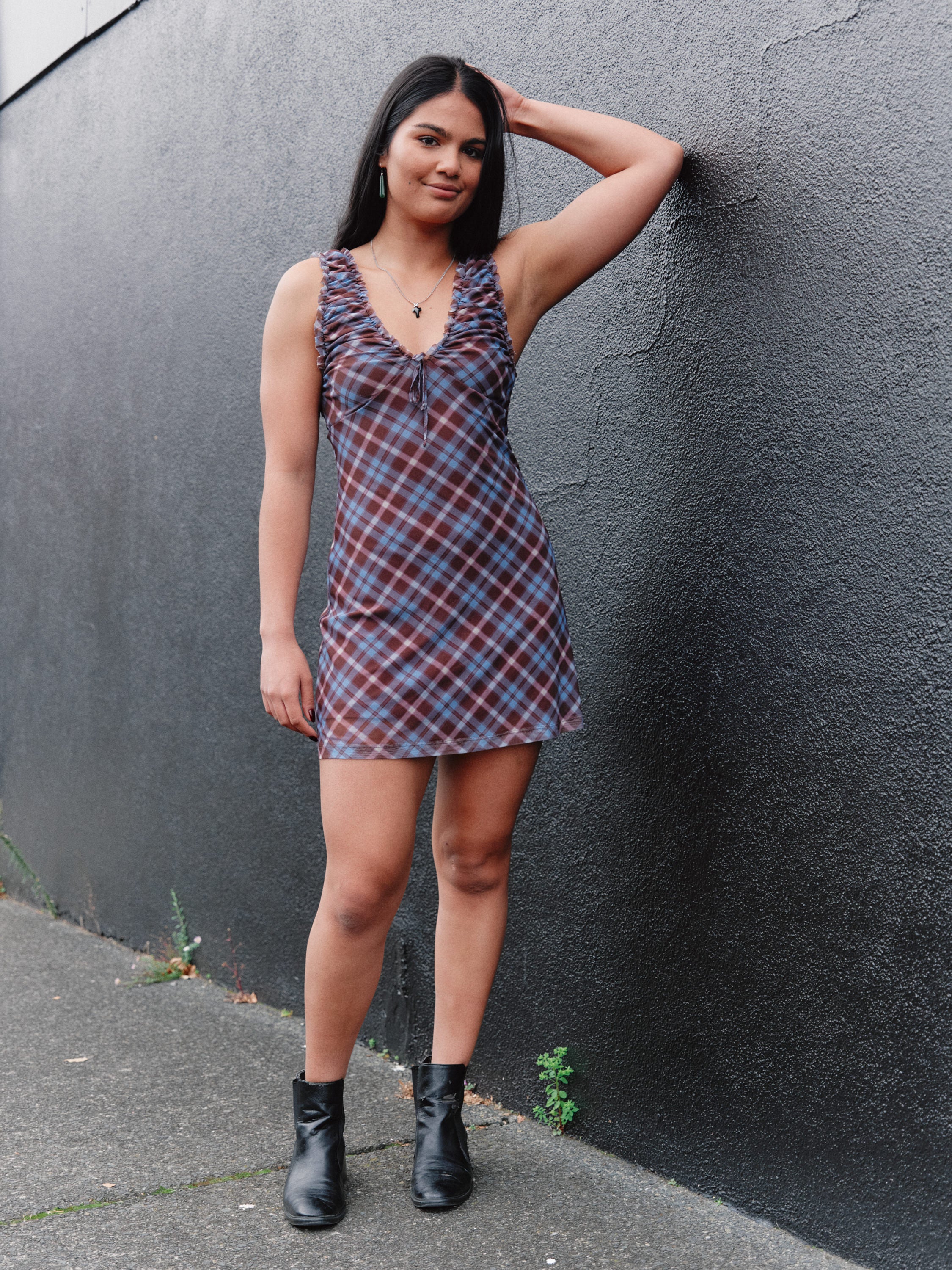 Glassons ruched dress