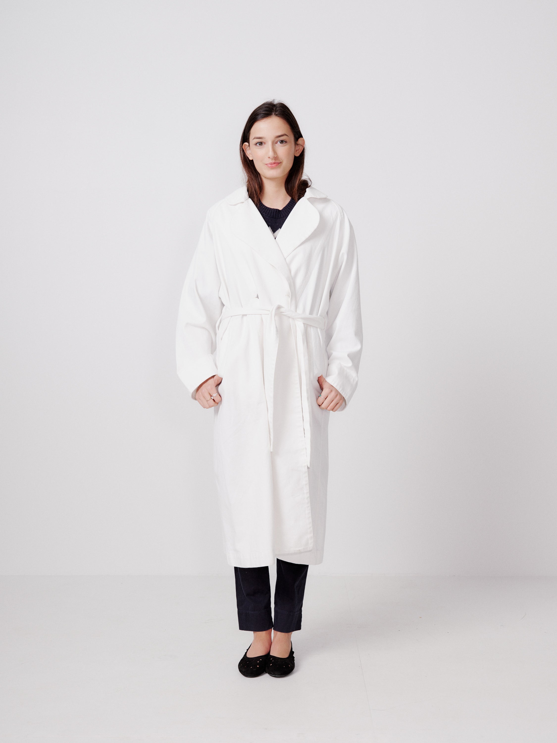 Kowtow trench coat