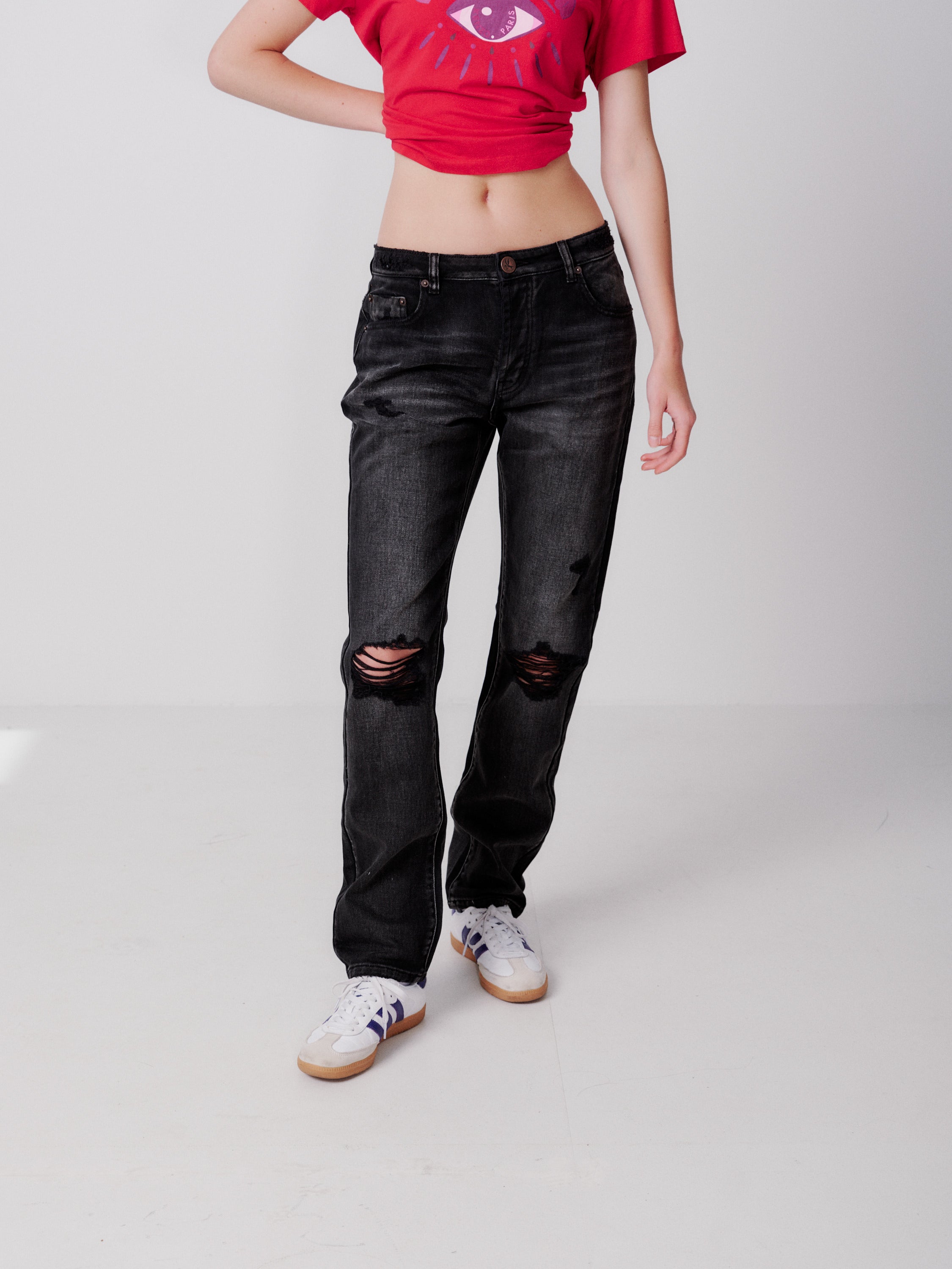 One Teaspoon 26" black jeans