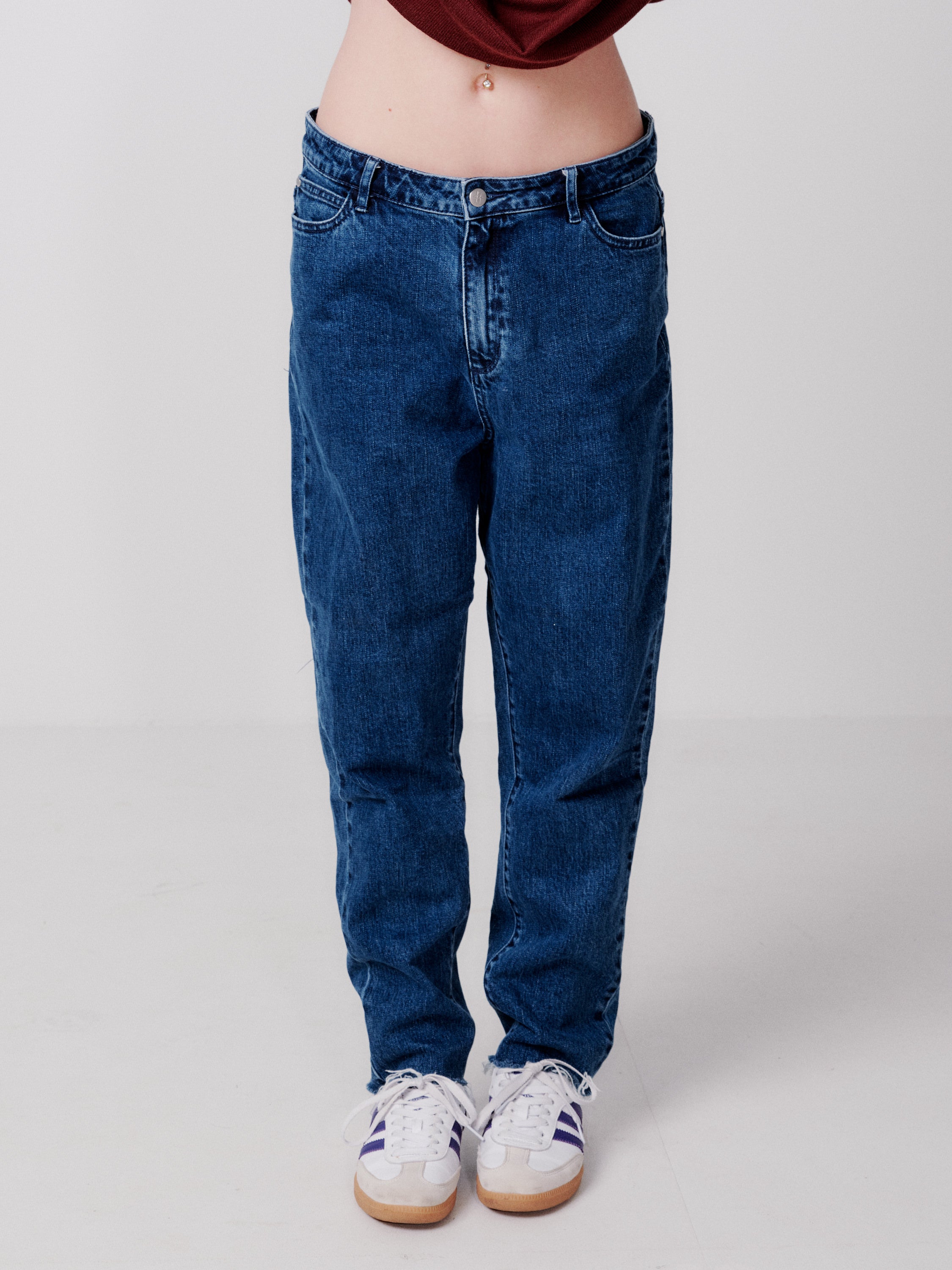 Moochi drop crotch jeans