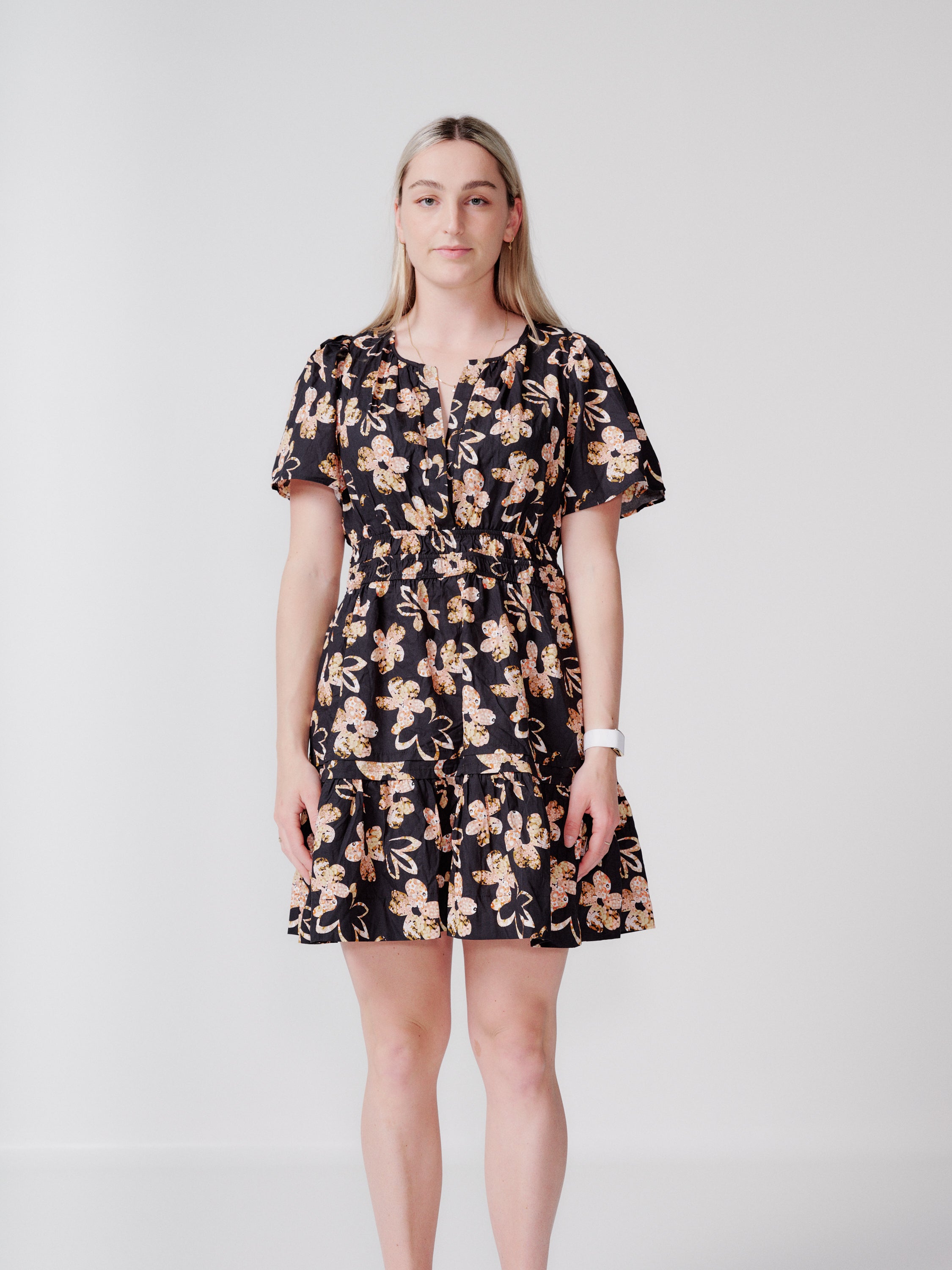 Anthropologie print dress