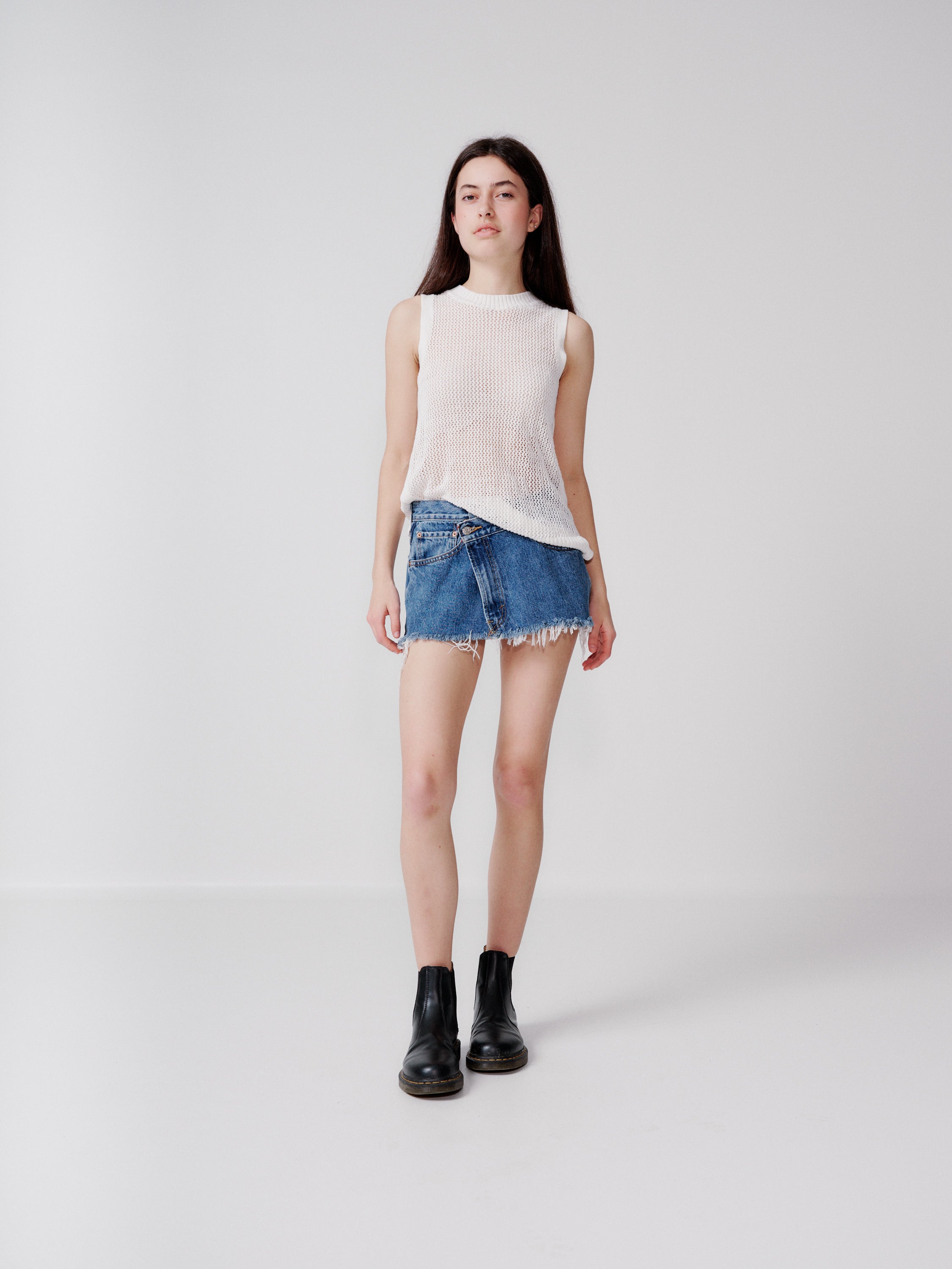 Levis 550 mini skirt