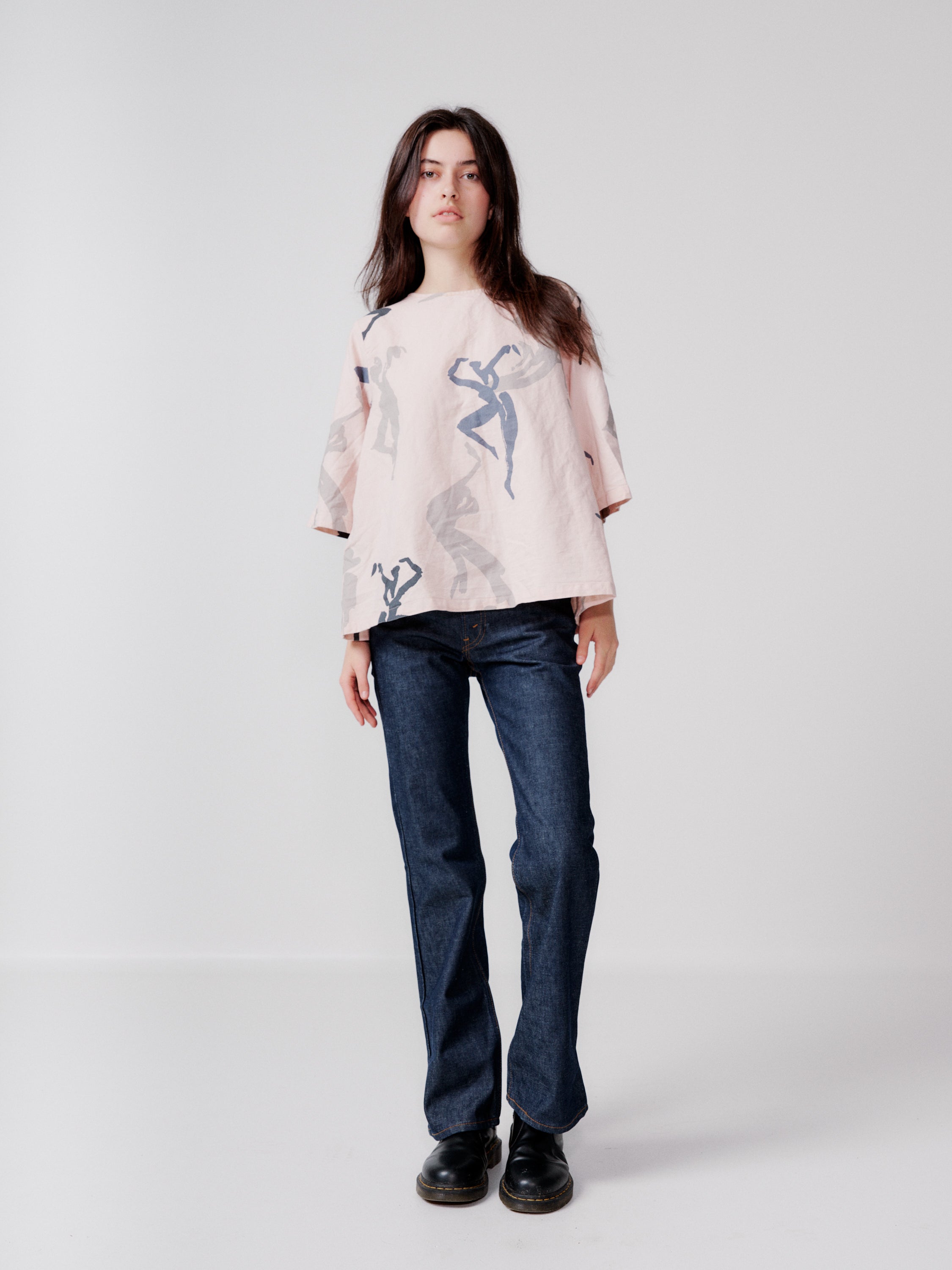 Kowtow print top