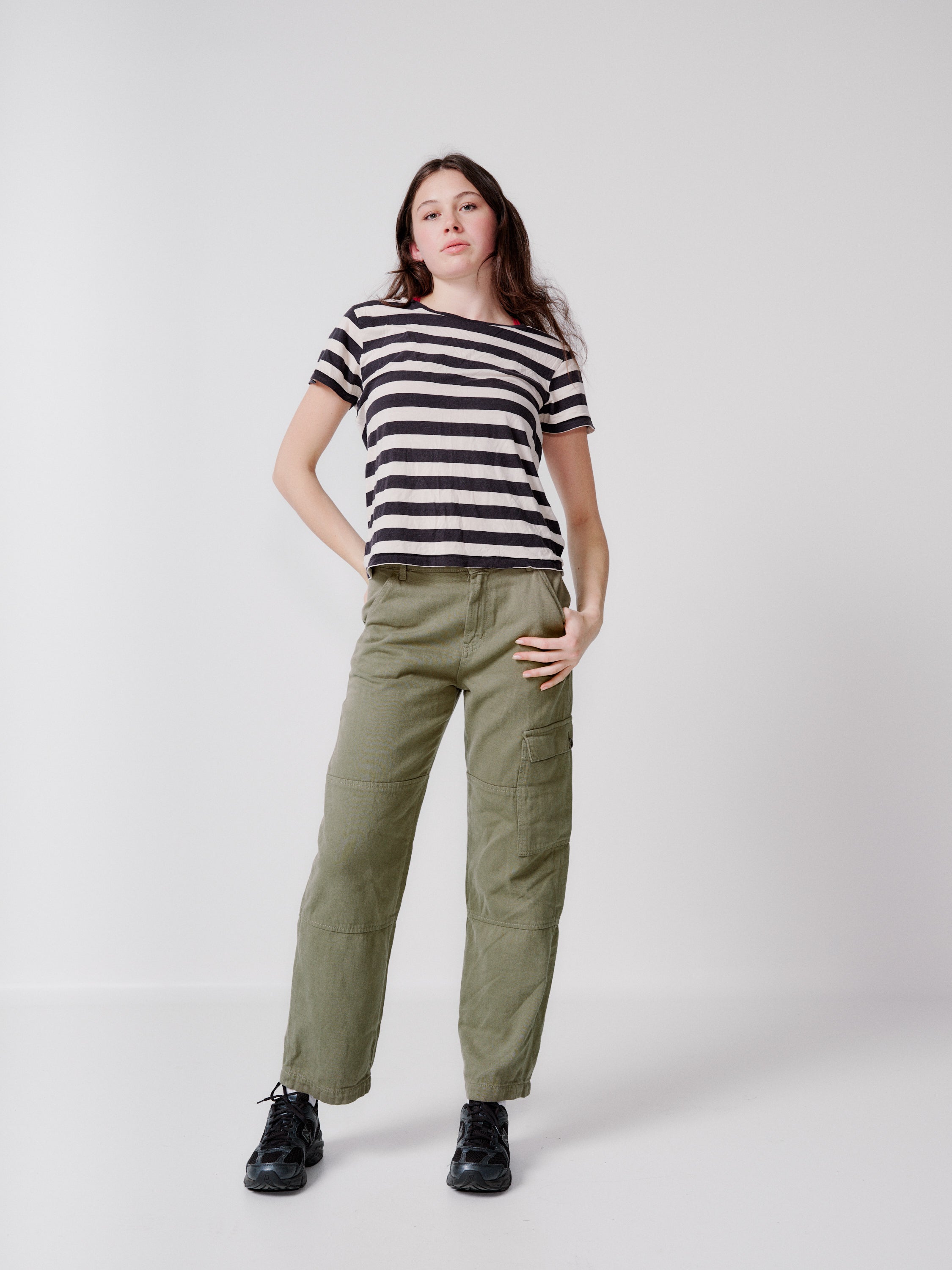 Monki stripe tee