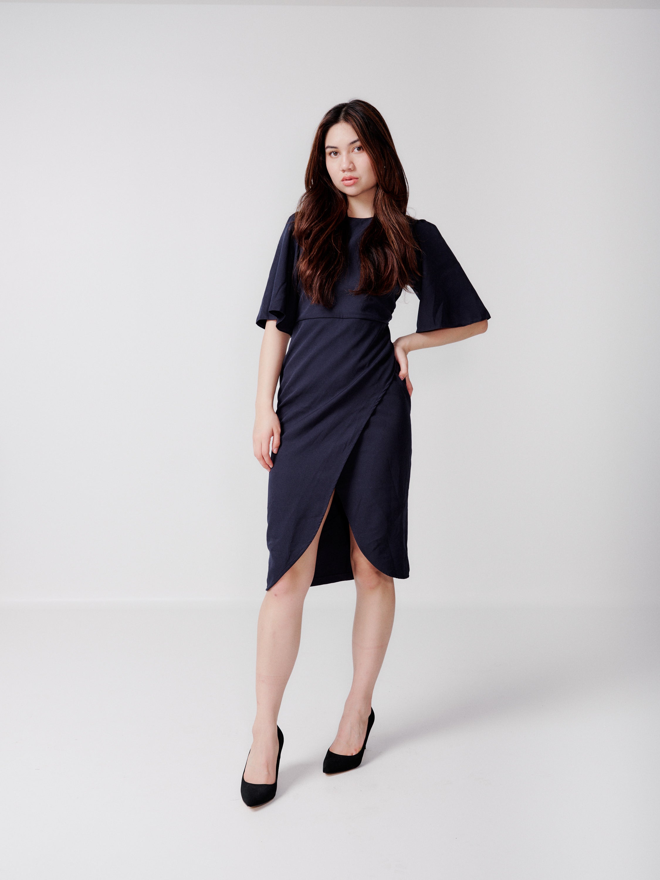 Coast Ponte midi dress