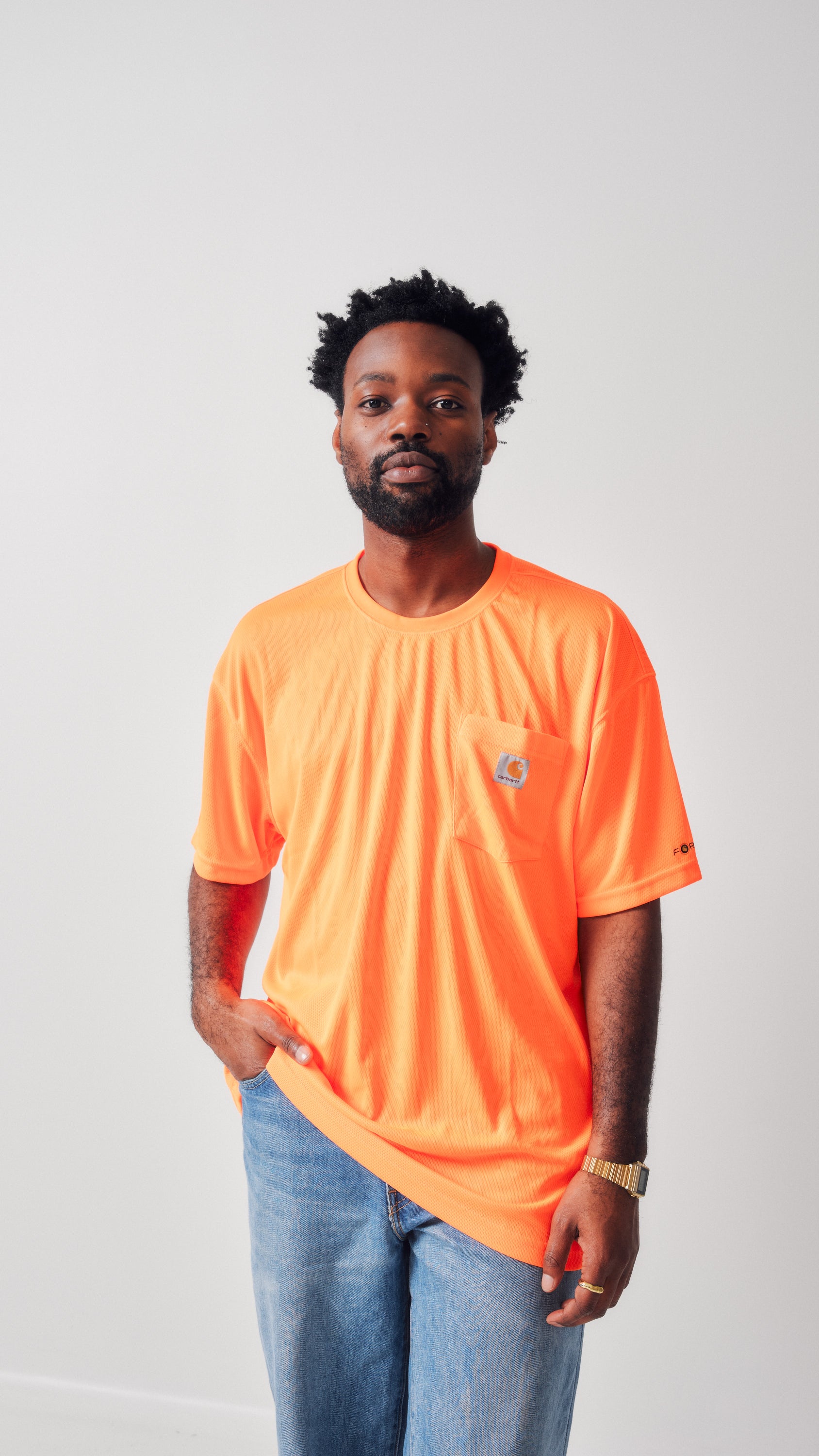 Carhartt high vis tee