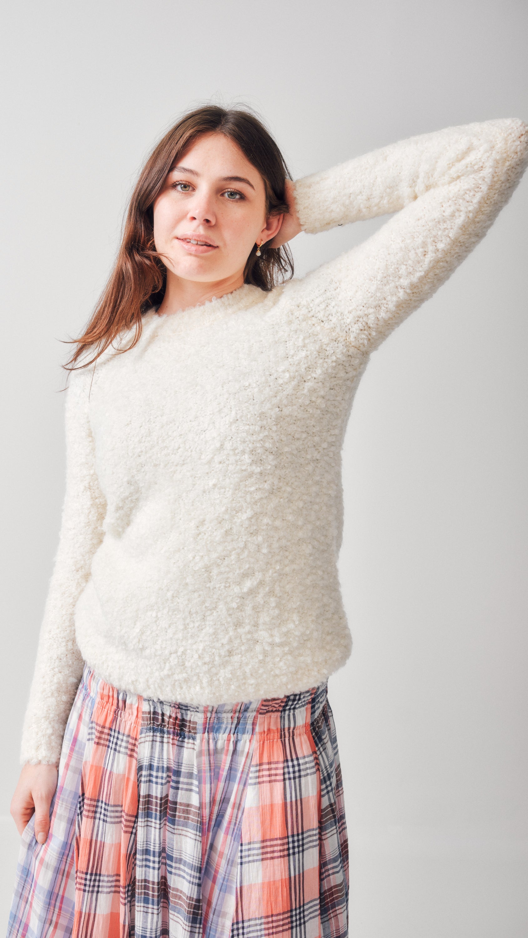 Workshop shearling sweater