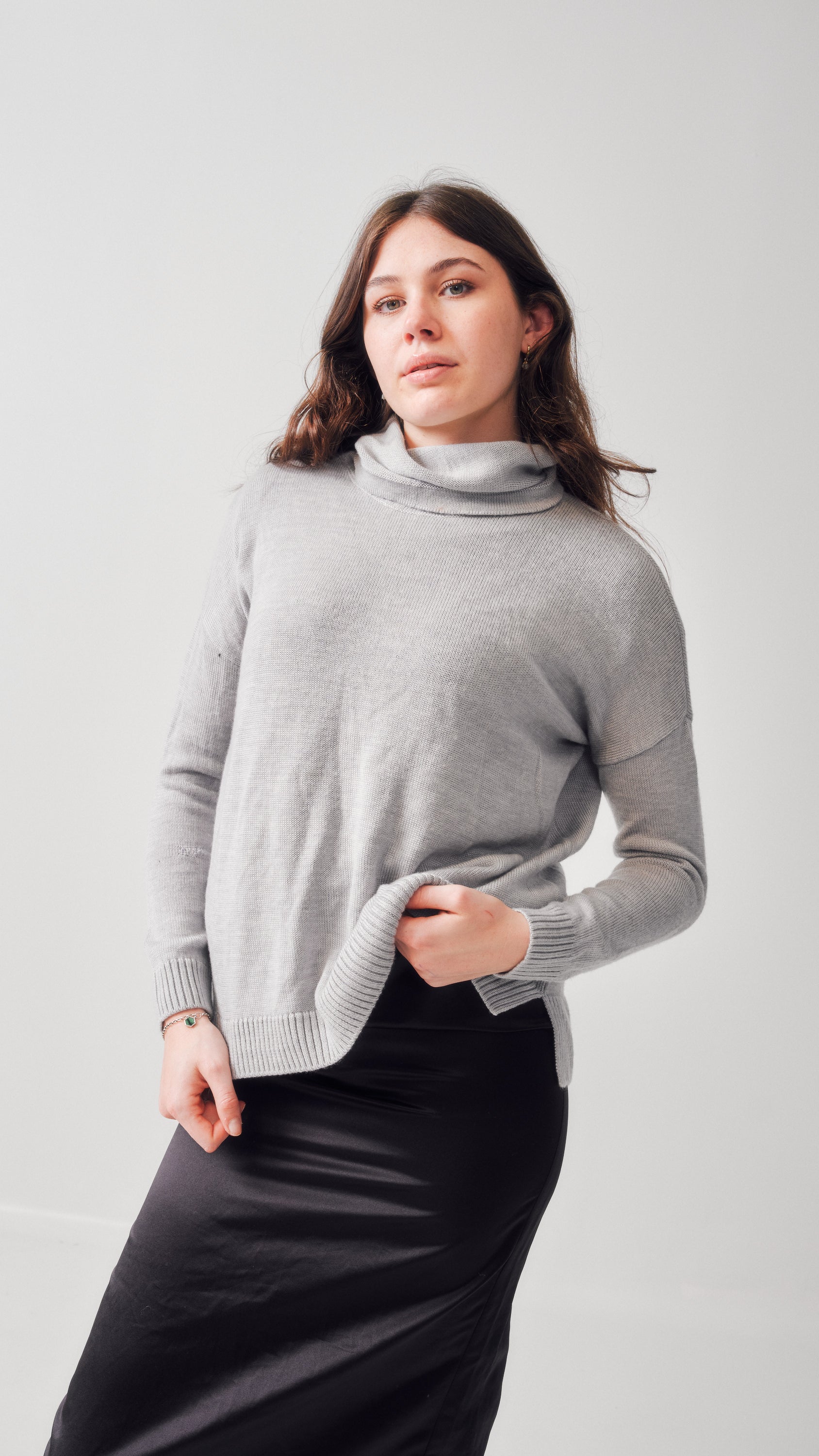 icebreaker roll neck sweater