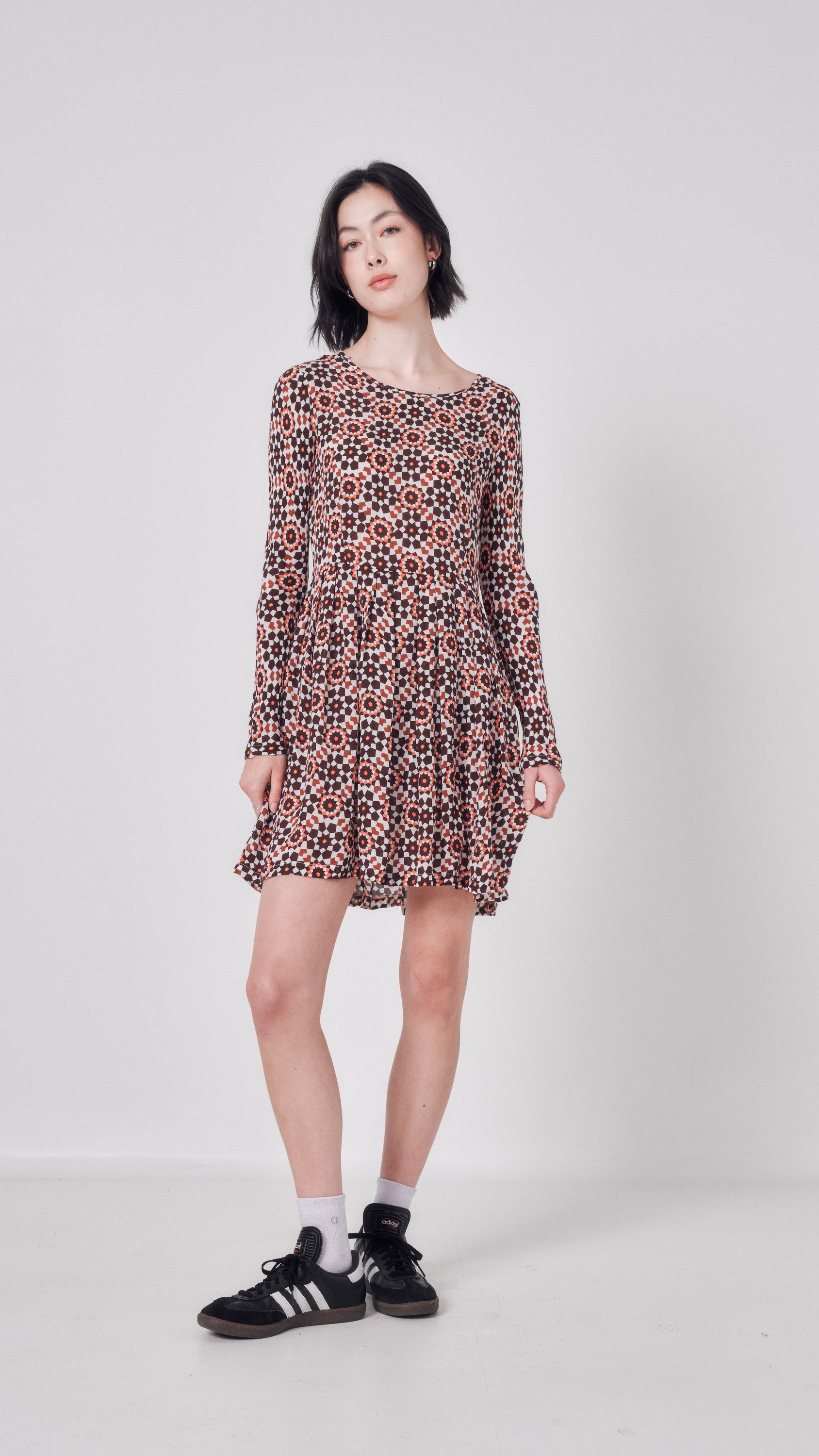 Kate Slyvester print midi dress