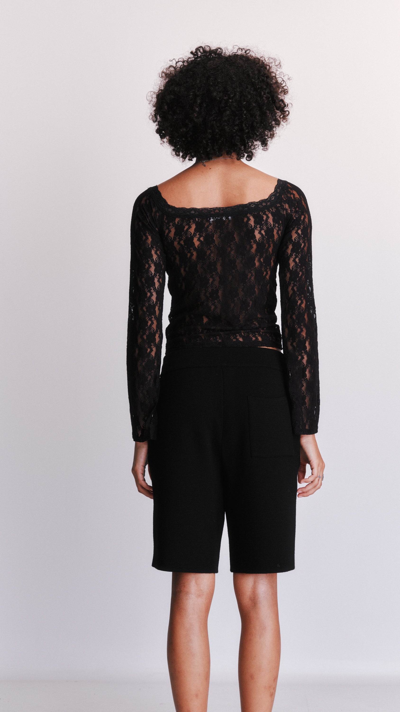 Glassons lace crop top