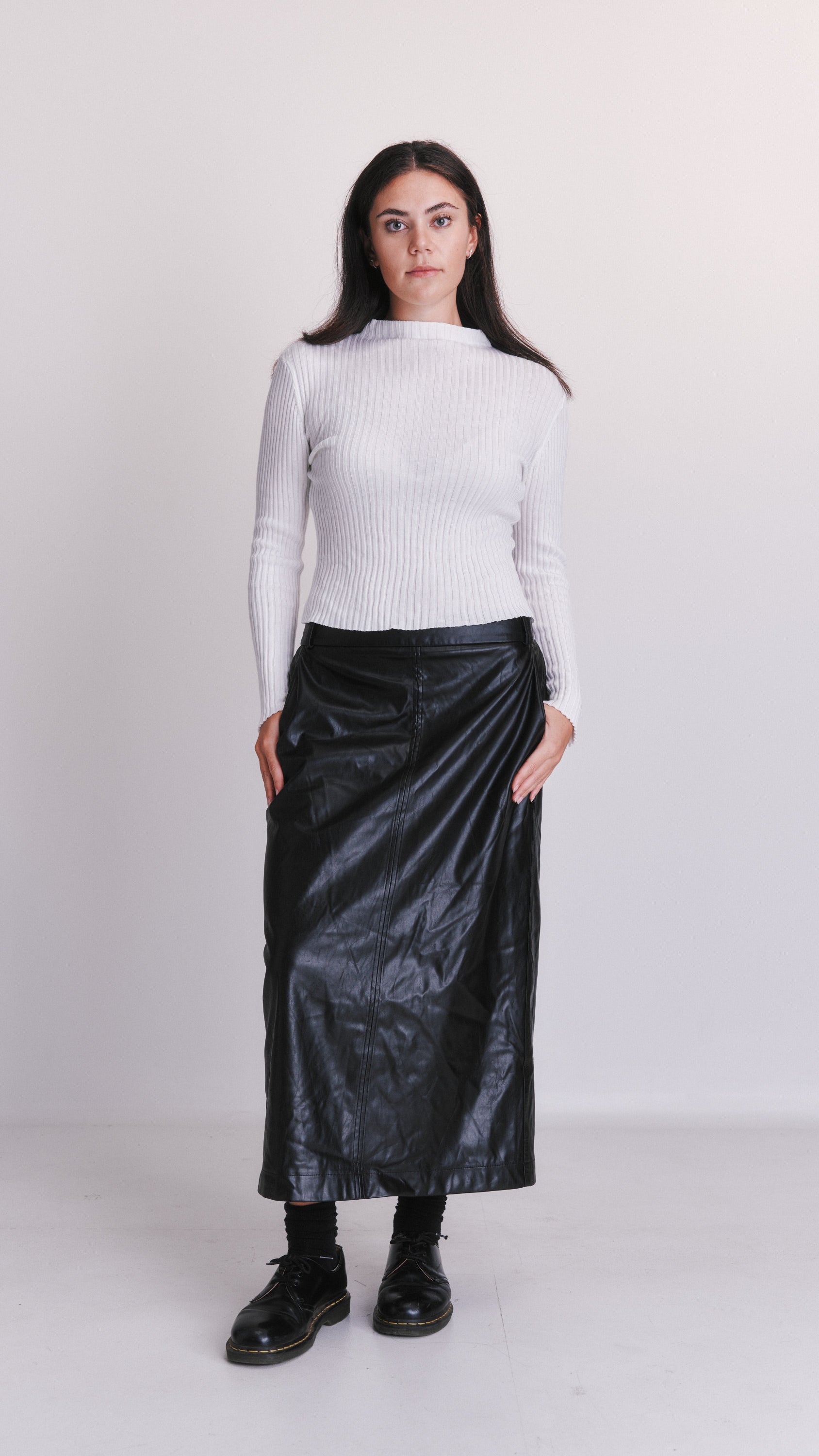 Aere rib sweater top