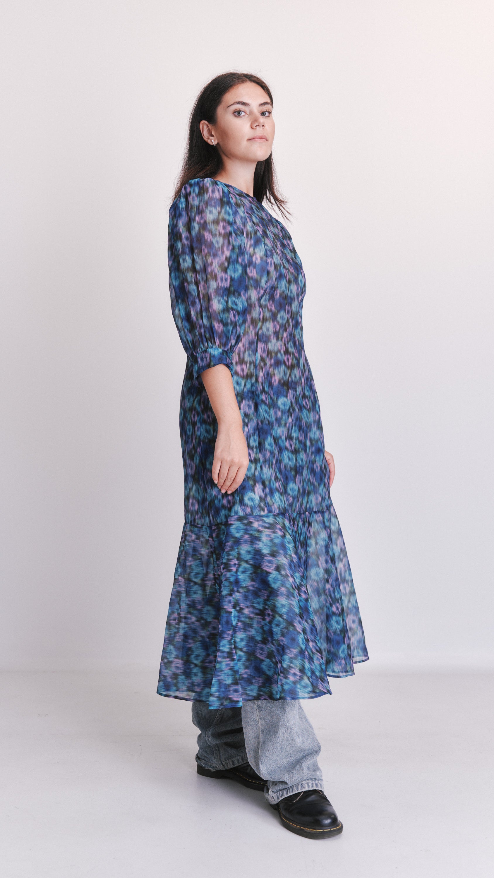 Weekday sheer midi dress