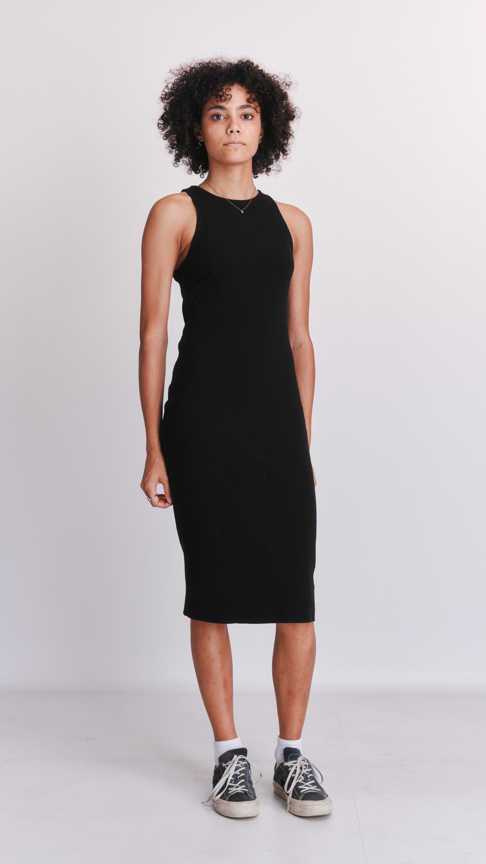 Kookai ribbed mini dress