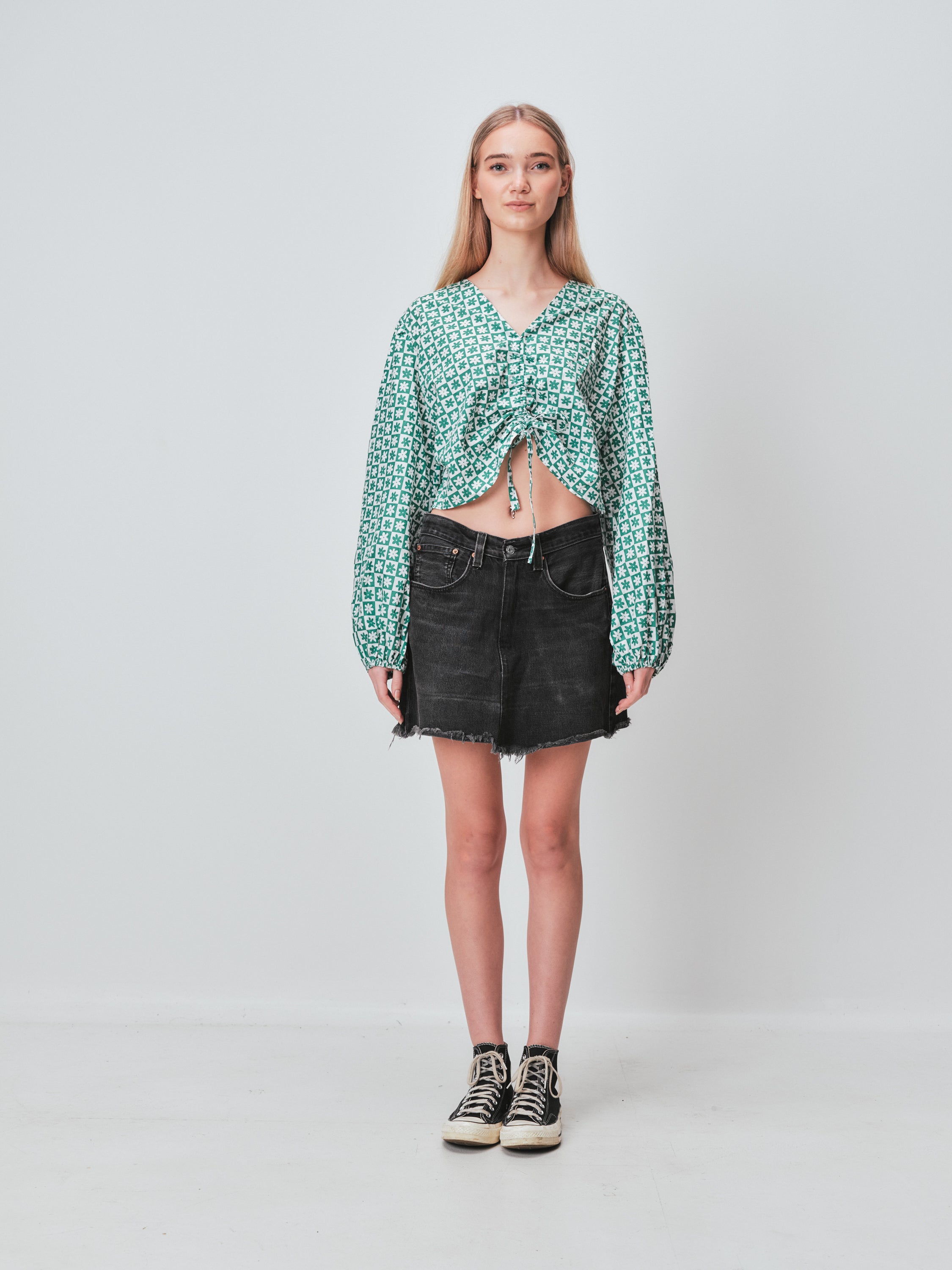 Levis mini denim skirt