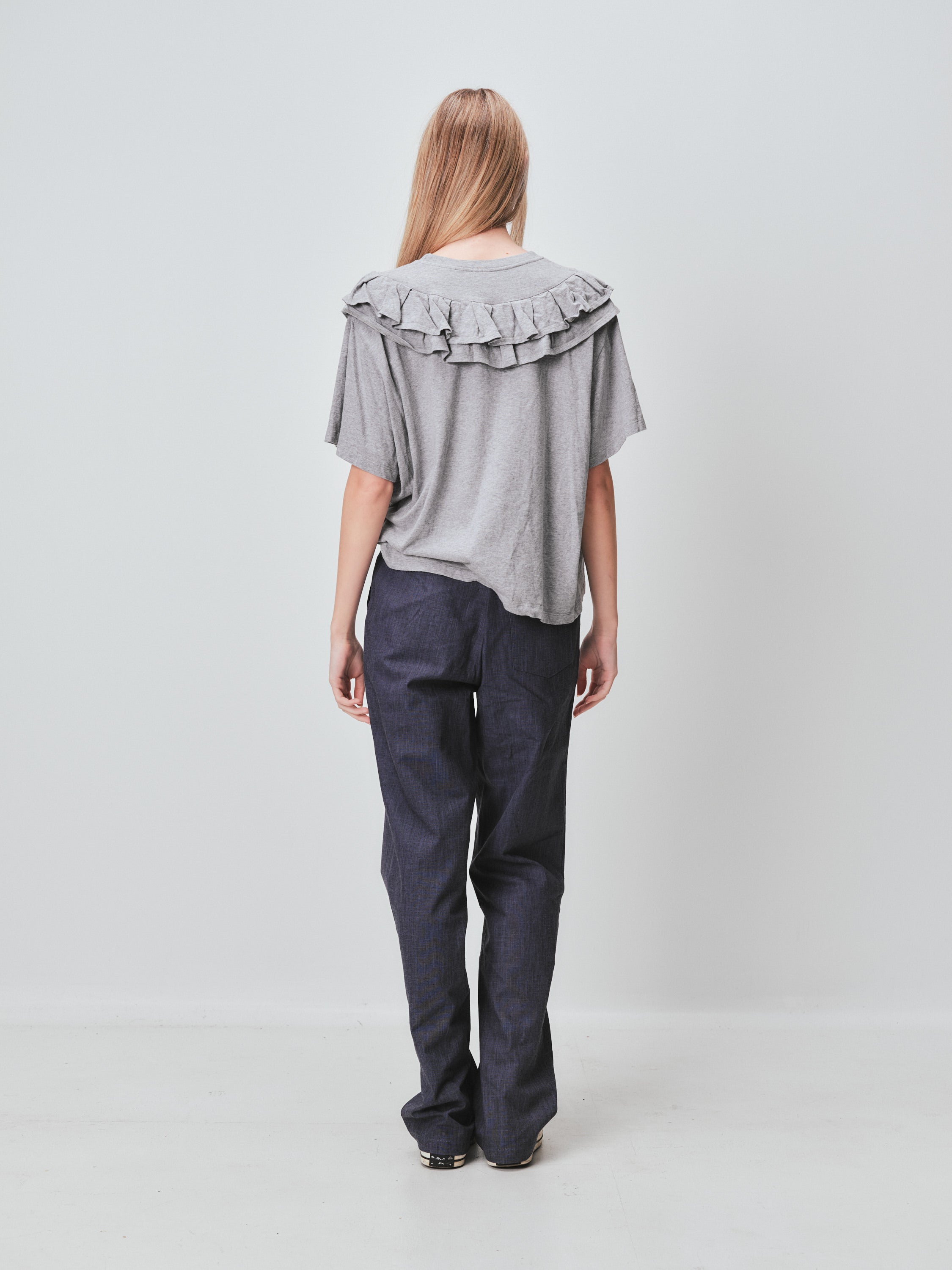 Workshop Cotton straight cut pants