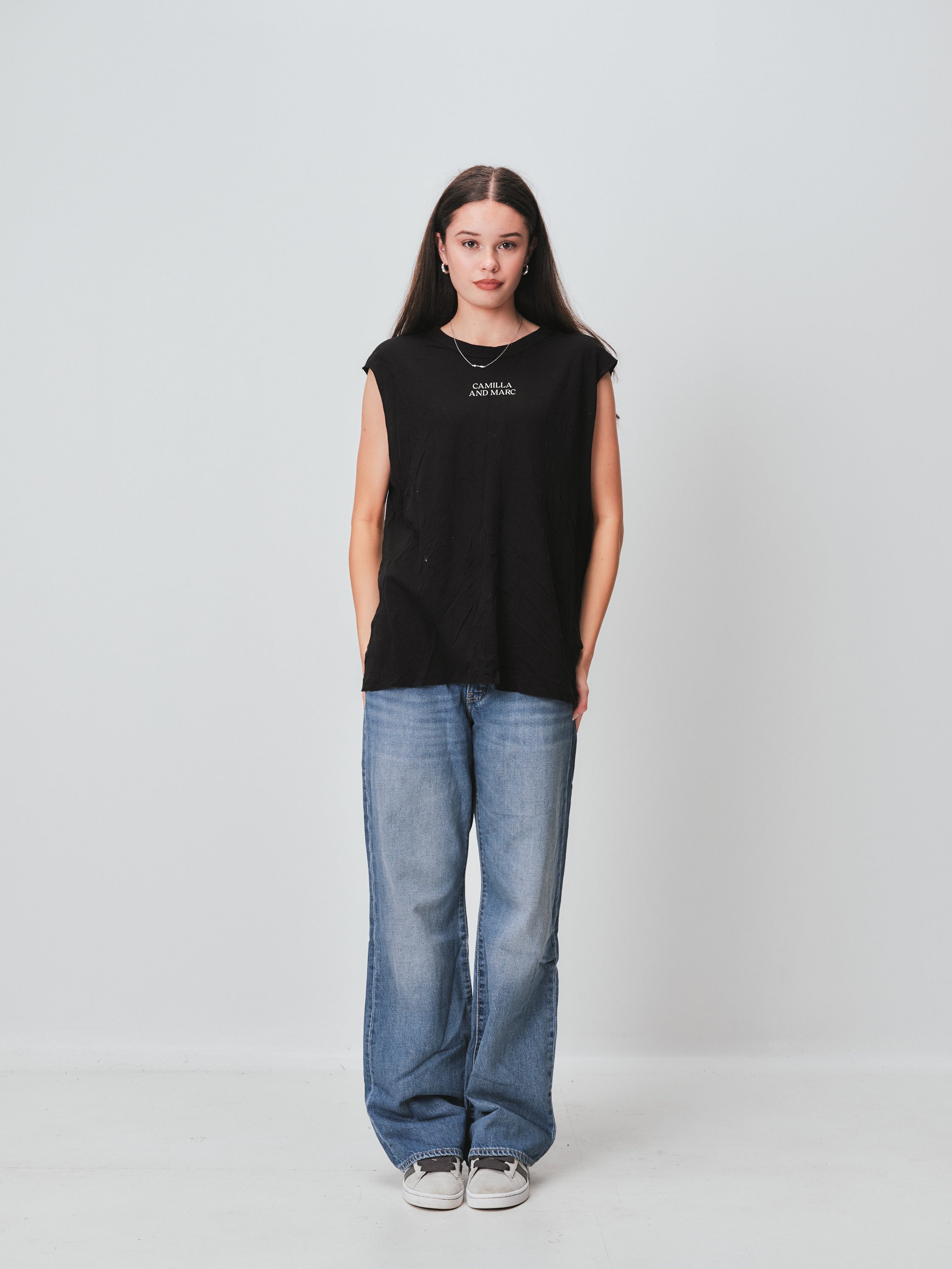 Camilla and Marc Cotton vest