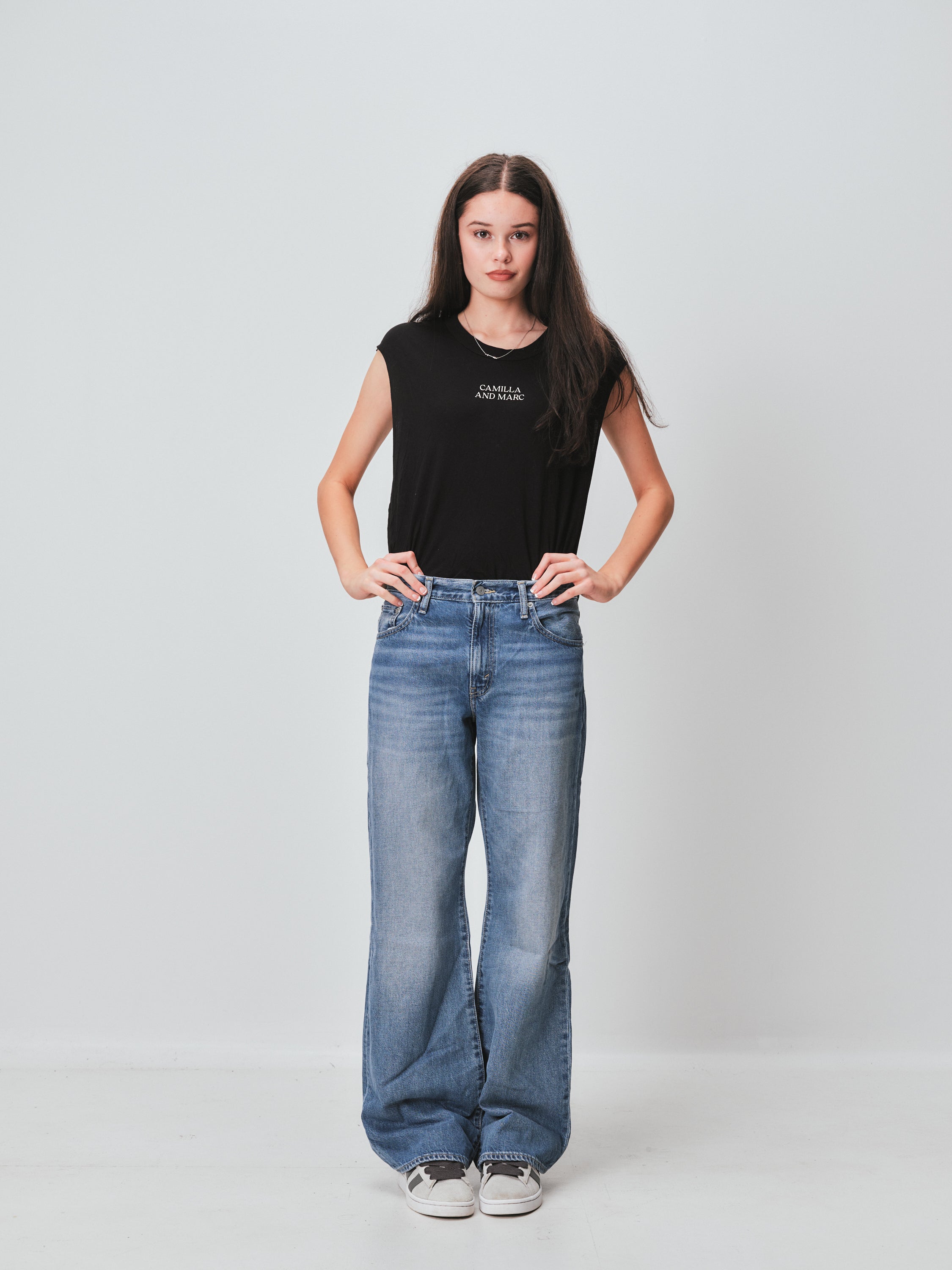 Camilla and Marc Cotton vest