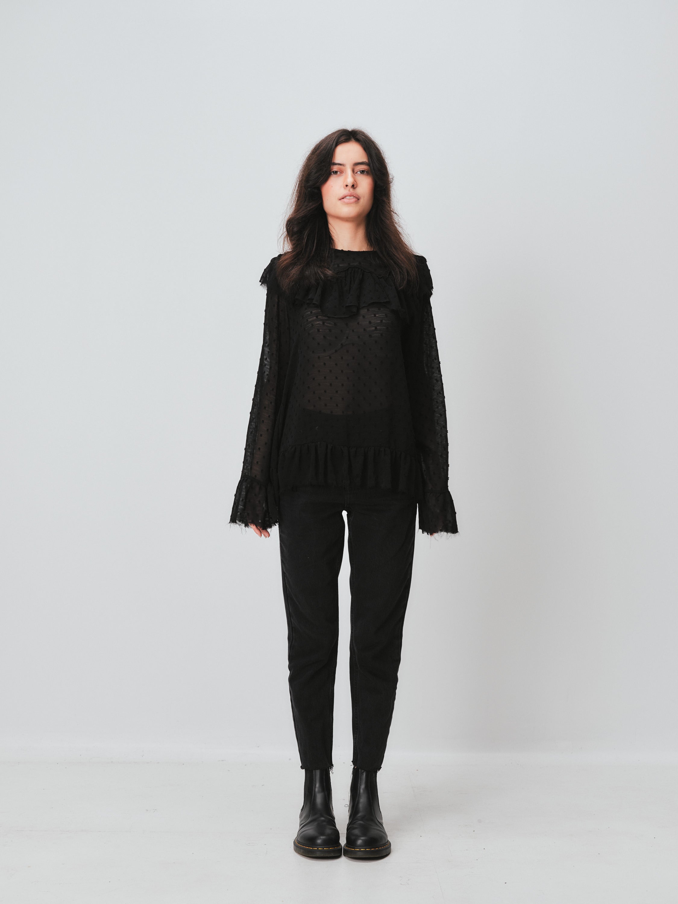 Remain ruffle blouse