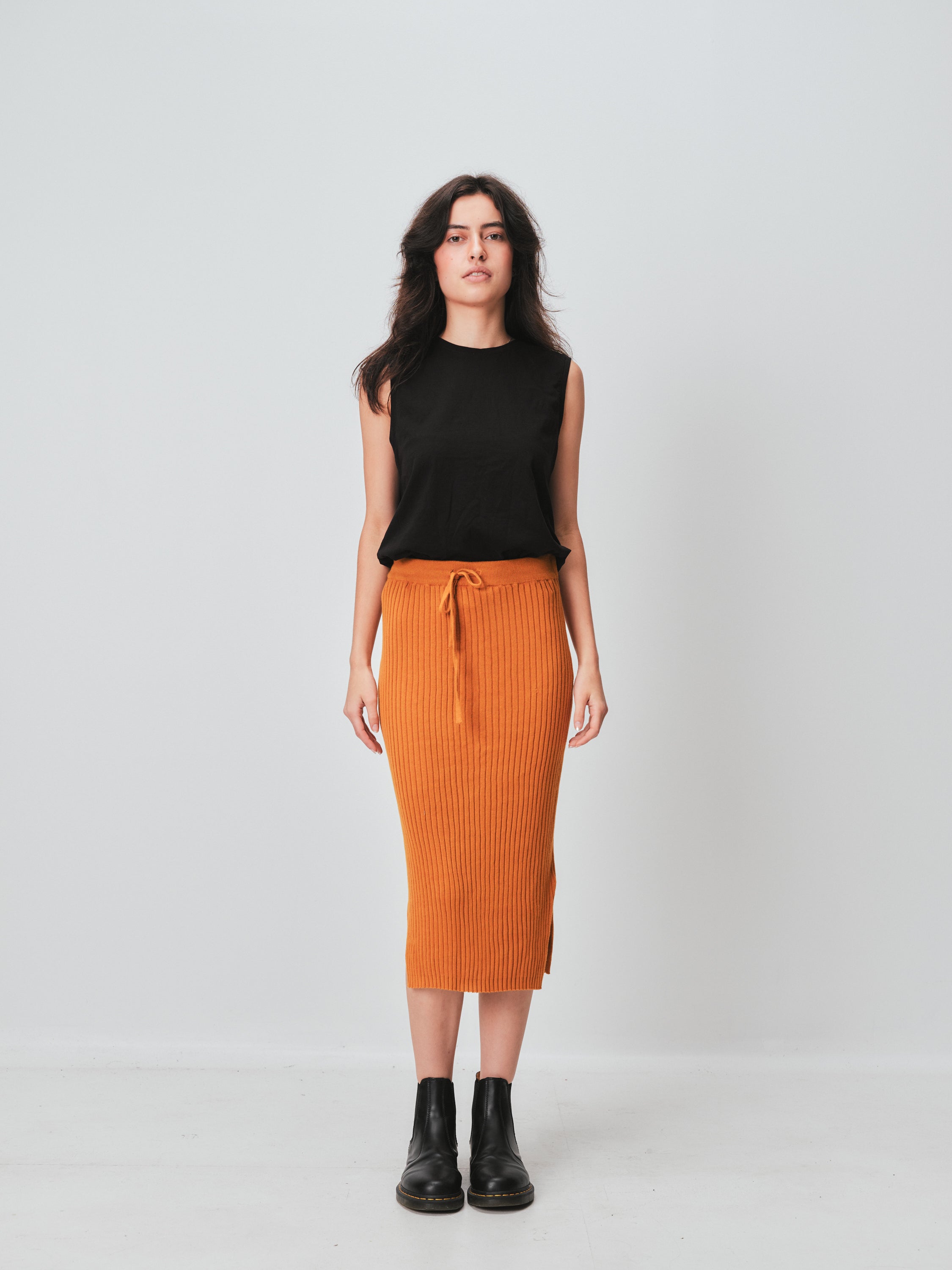 Kowtow ribbed mini skirt