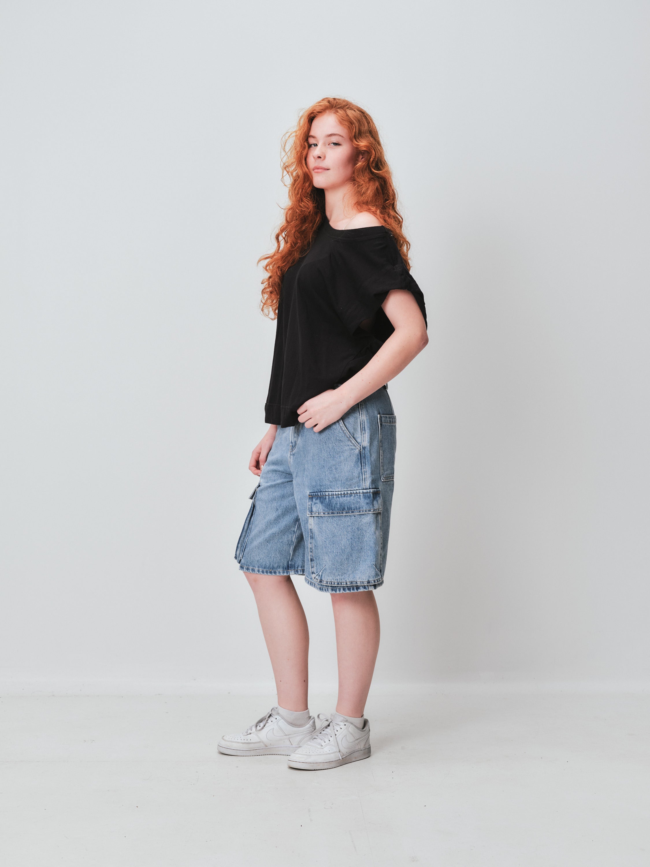 Glassons double pocket longline shorts