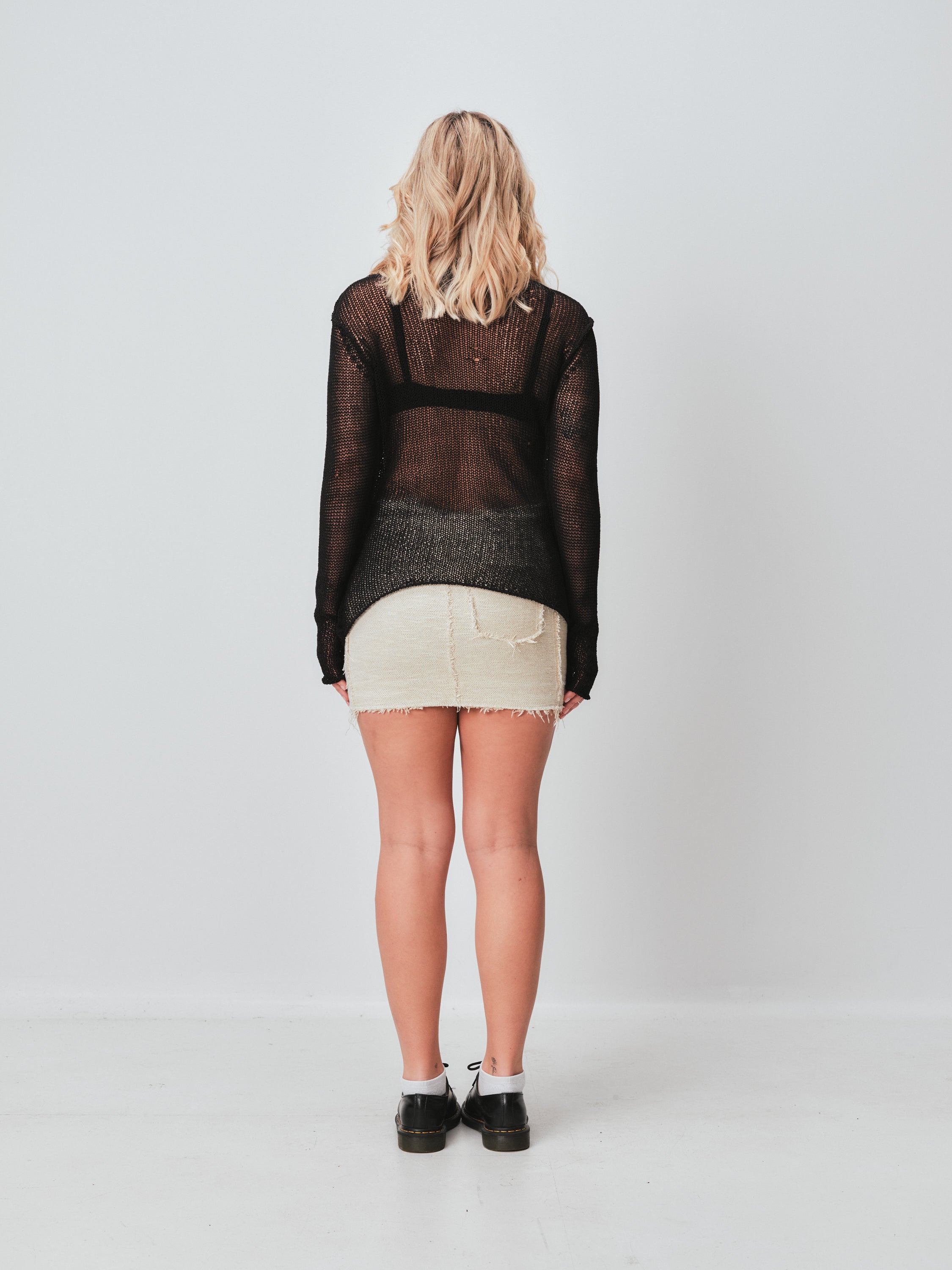 Camilla and Marc mesh jumper