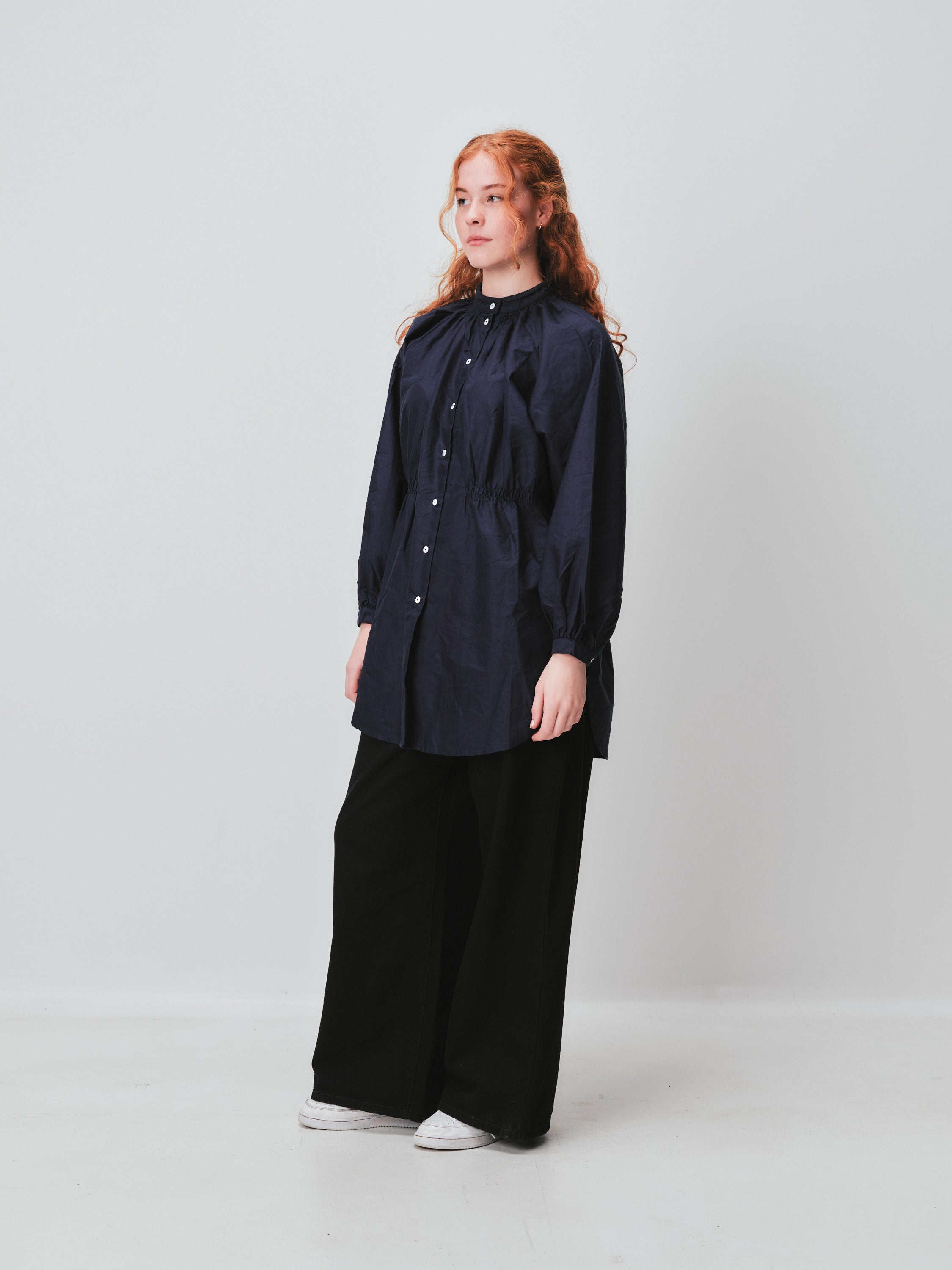 Kowtow gather waist shirt