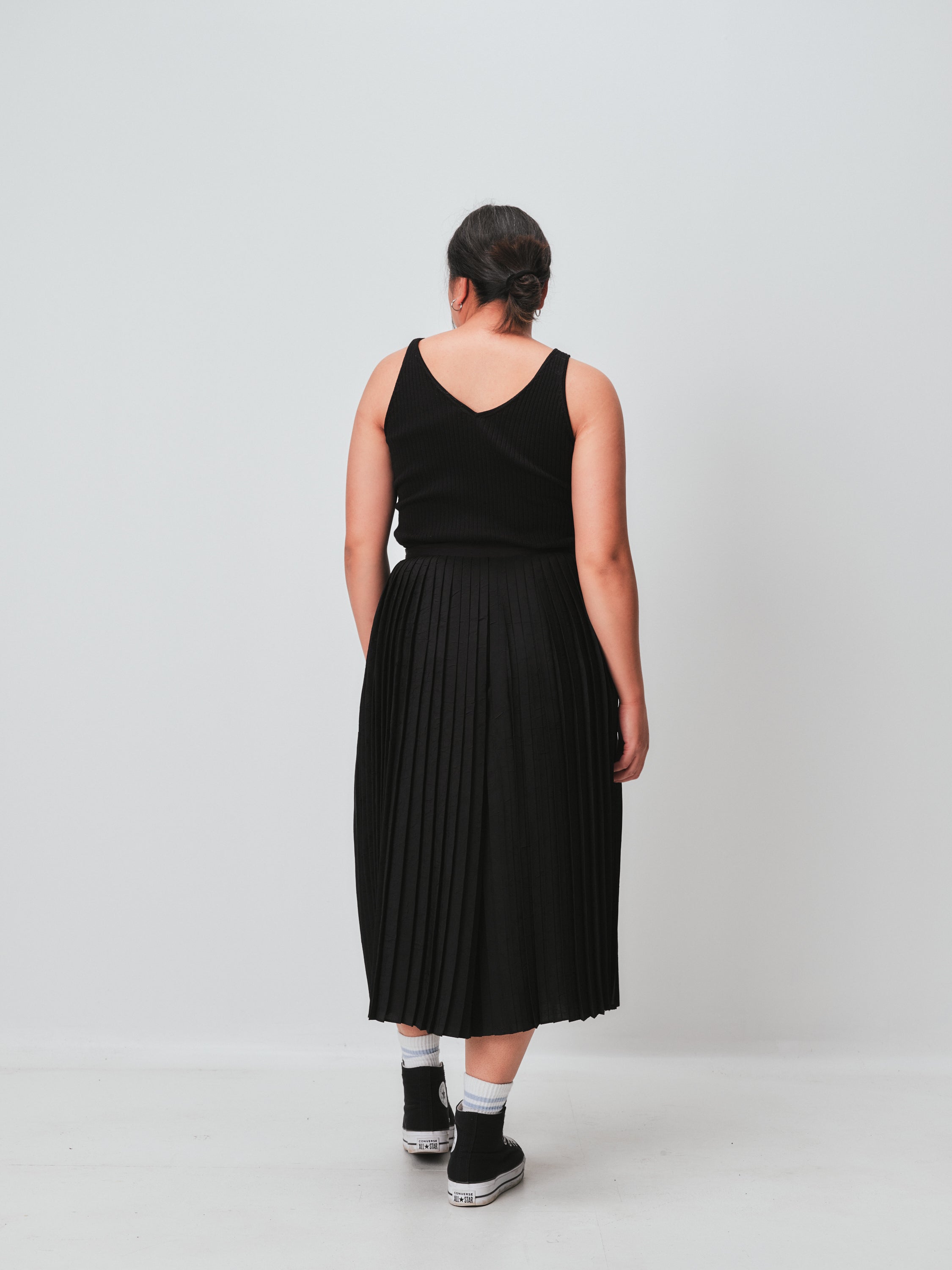 Vince pleated culottes
