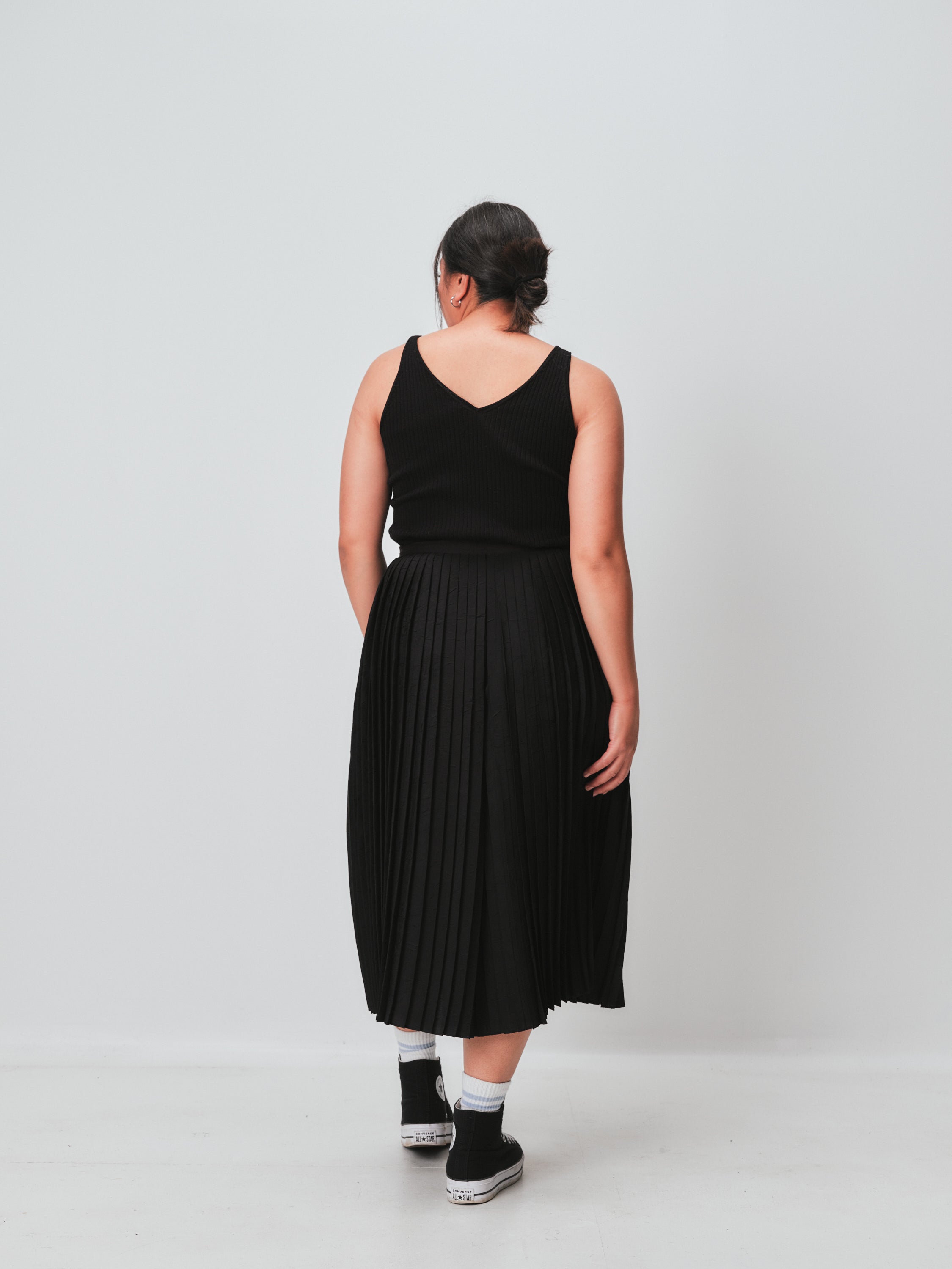 Vince pleated culottes