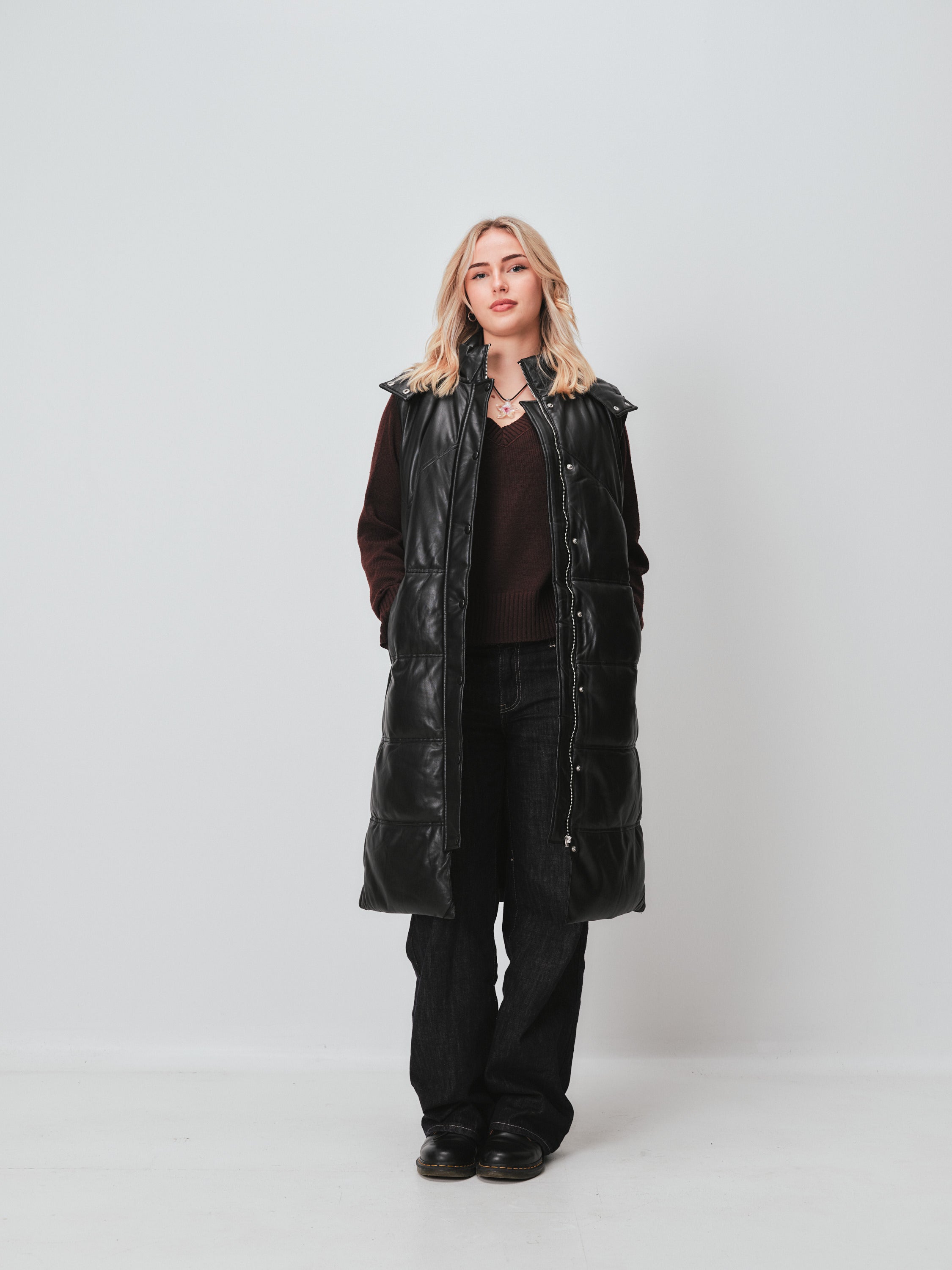 Avec Les Filles puffer vest