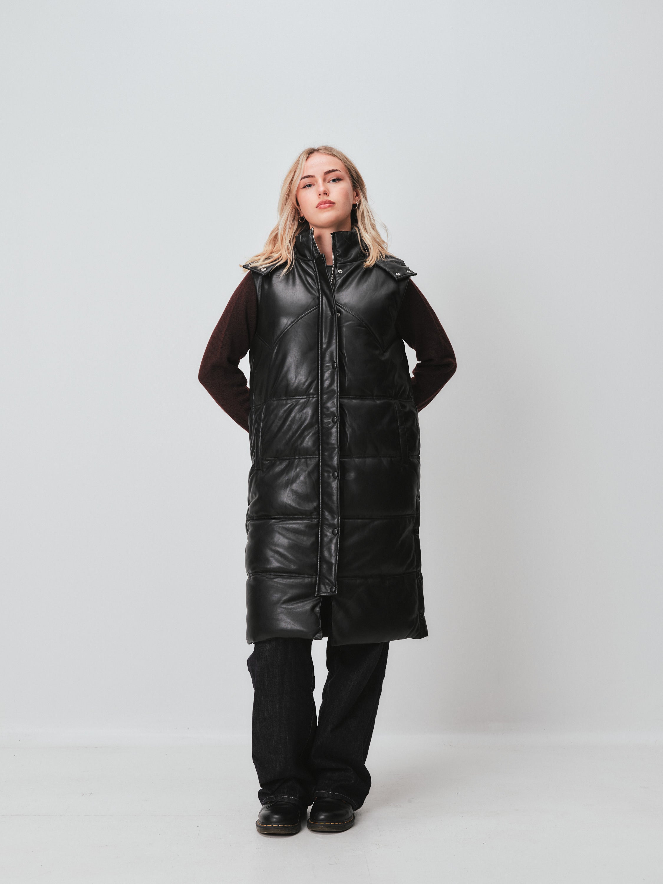 Avec Les Filles puffer vest