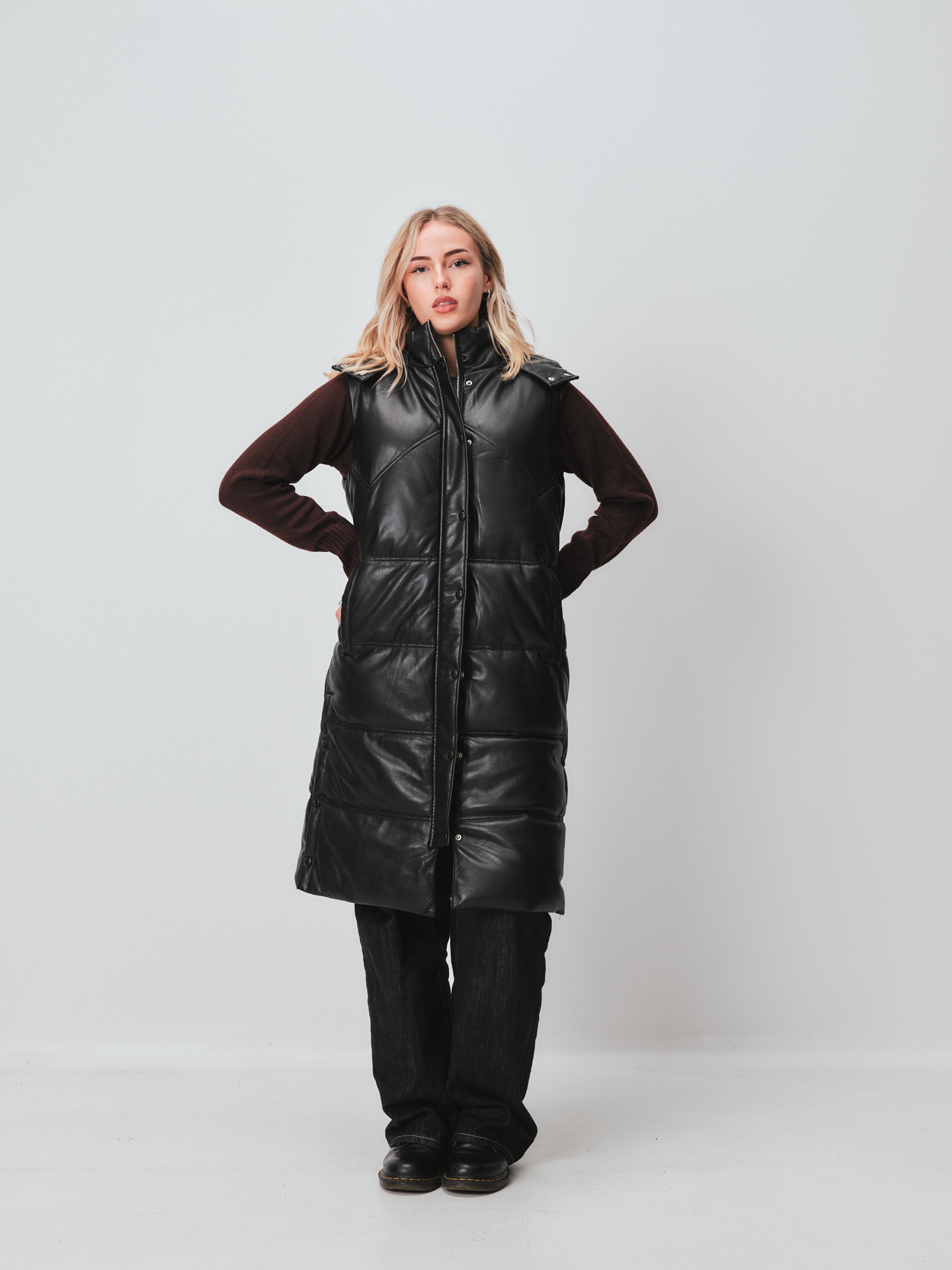 Avec Les Filles puffer vest