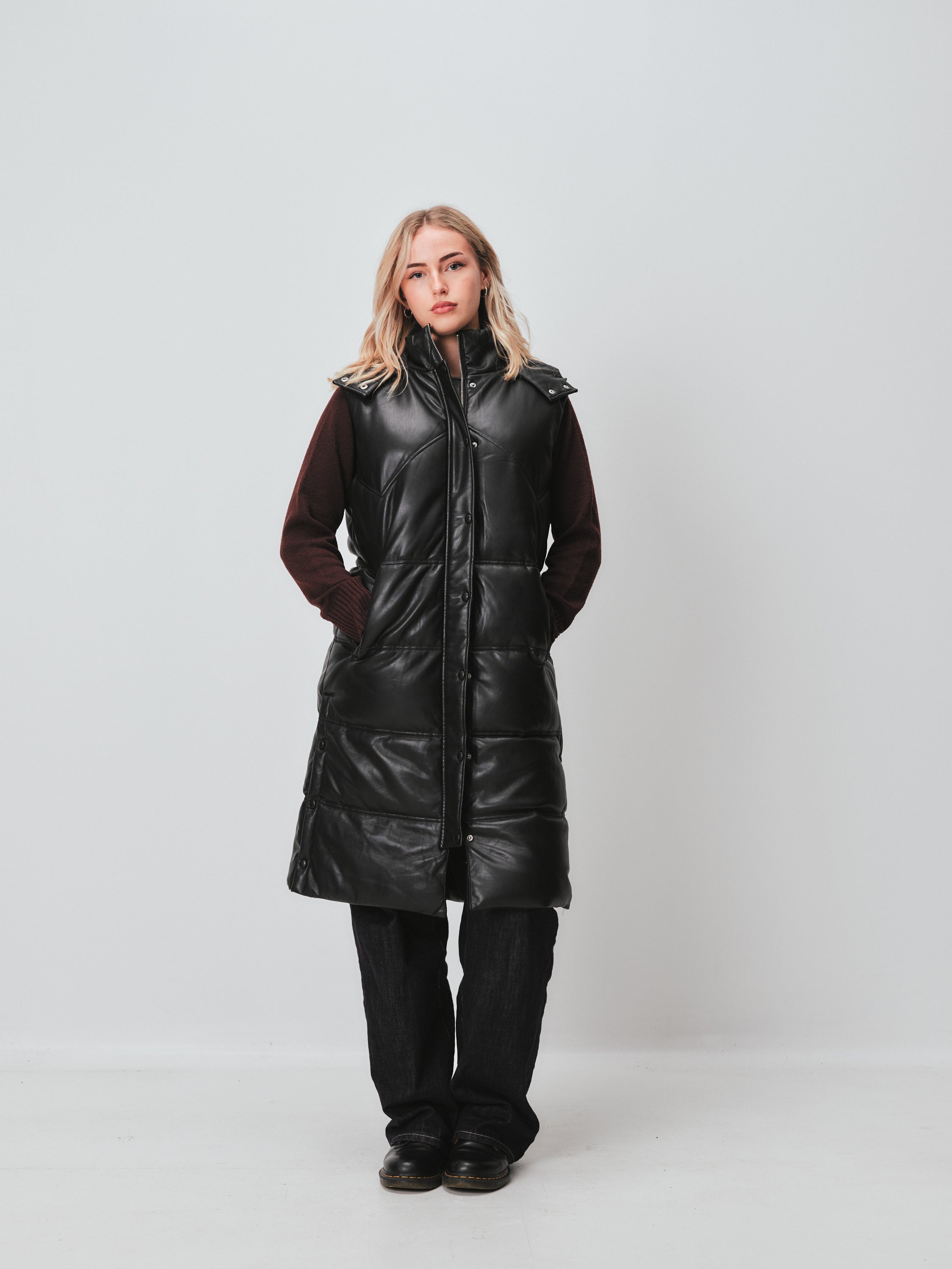 Avec Les Filles puffer vest