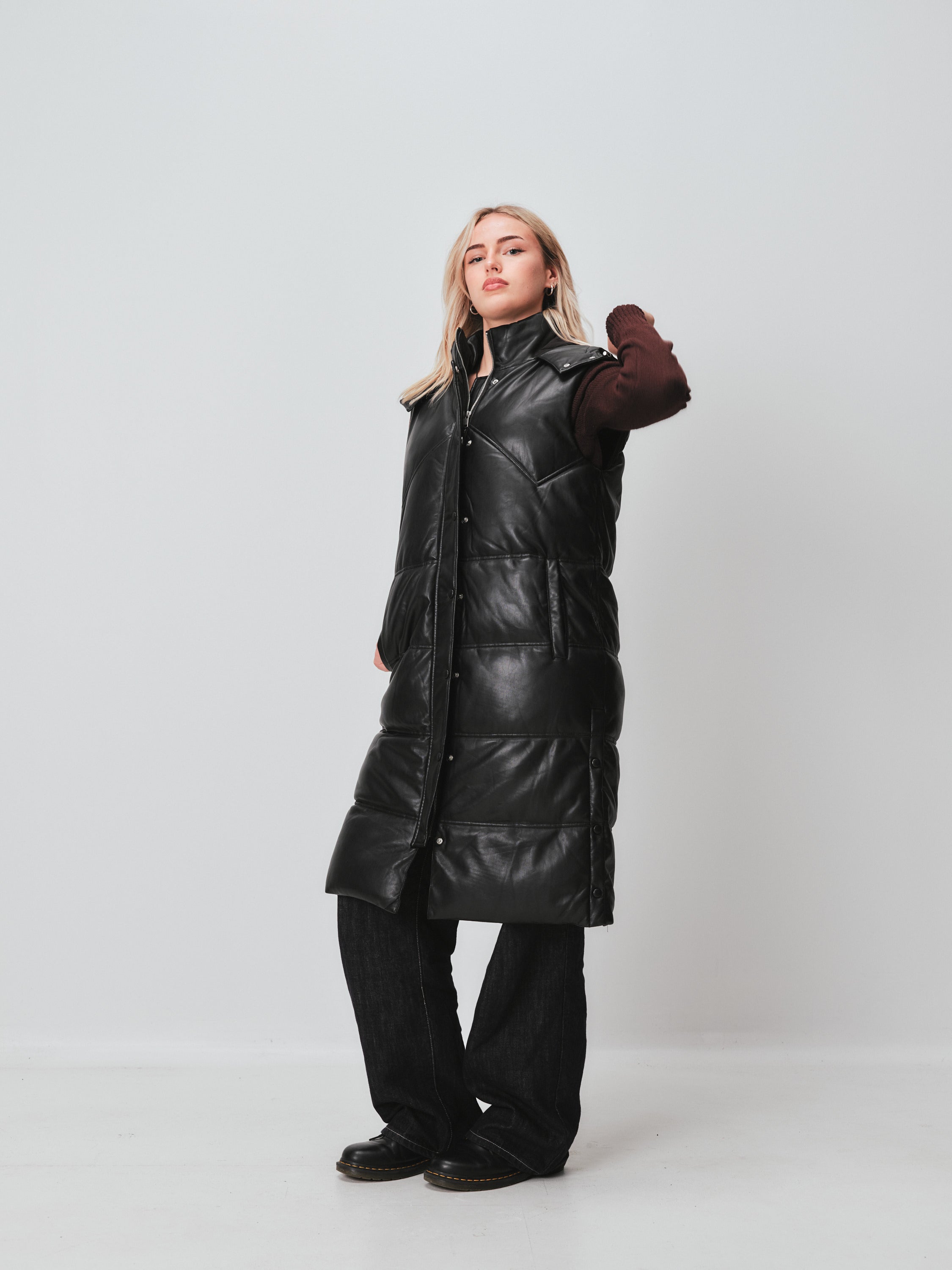 Avec Les Filles puffer vest