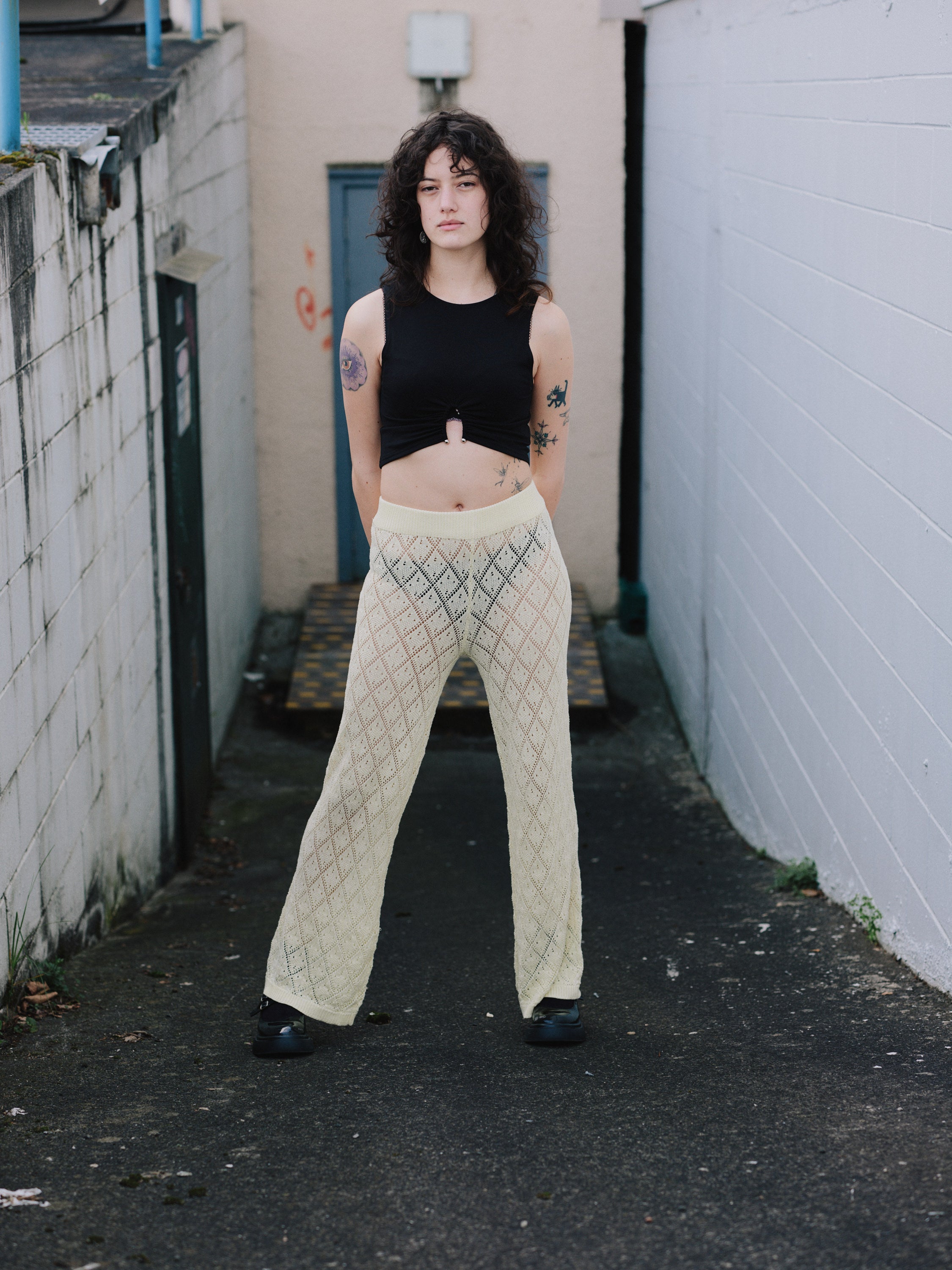 Glassons crochet pants