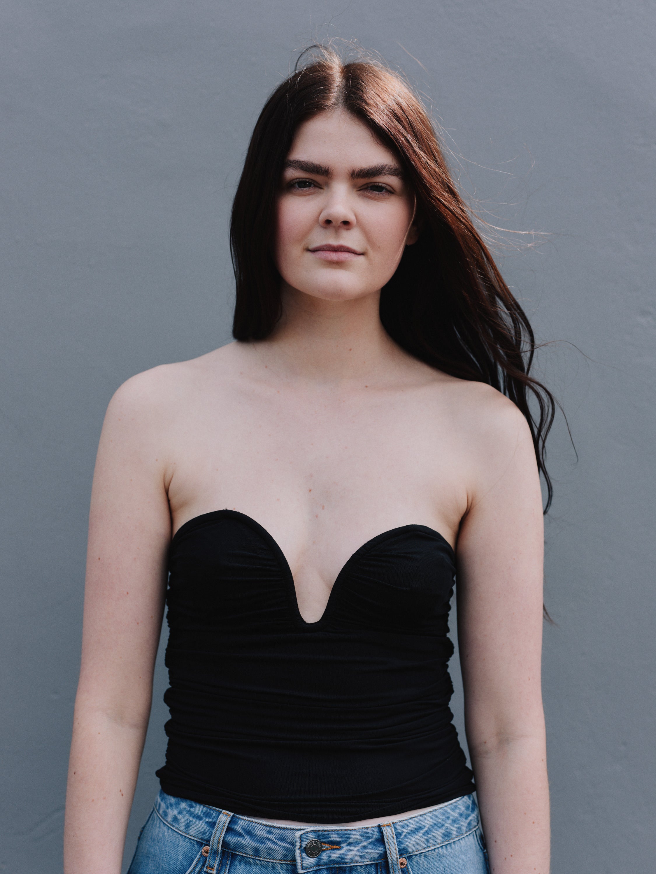 Glassons rouched crop top