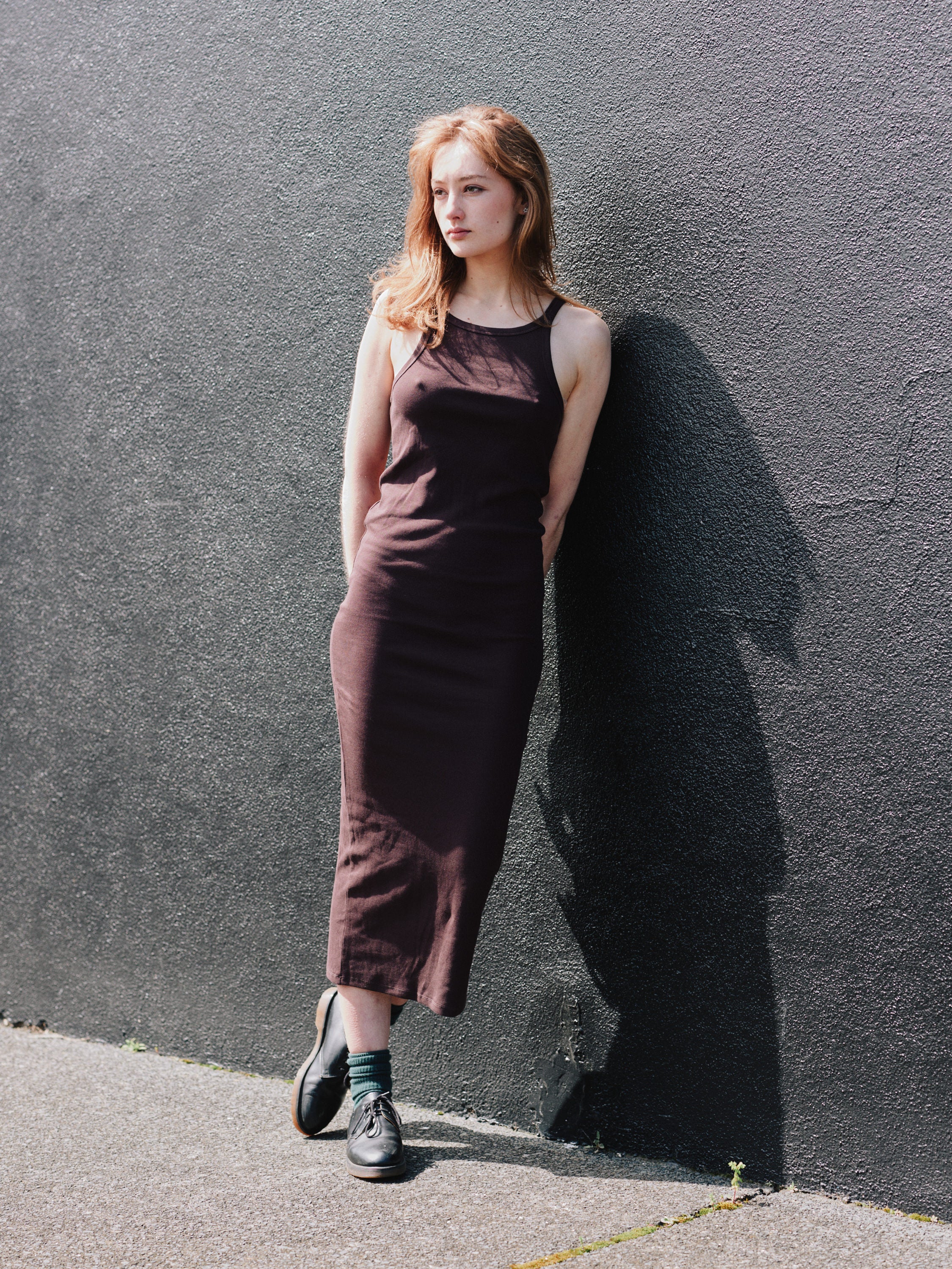 Glassons ribbed midi dress