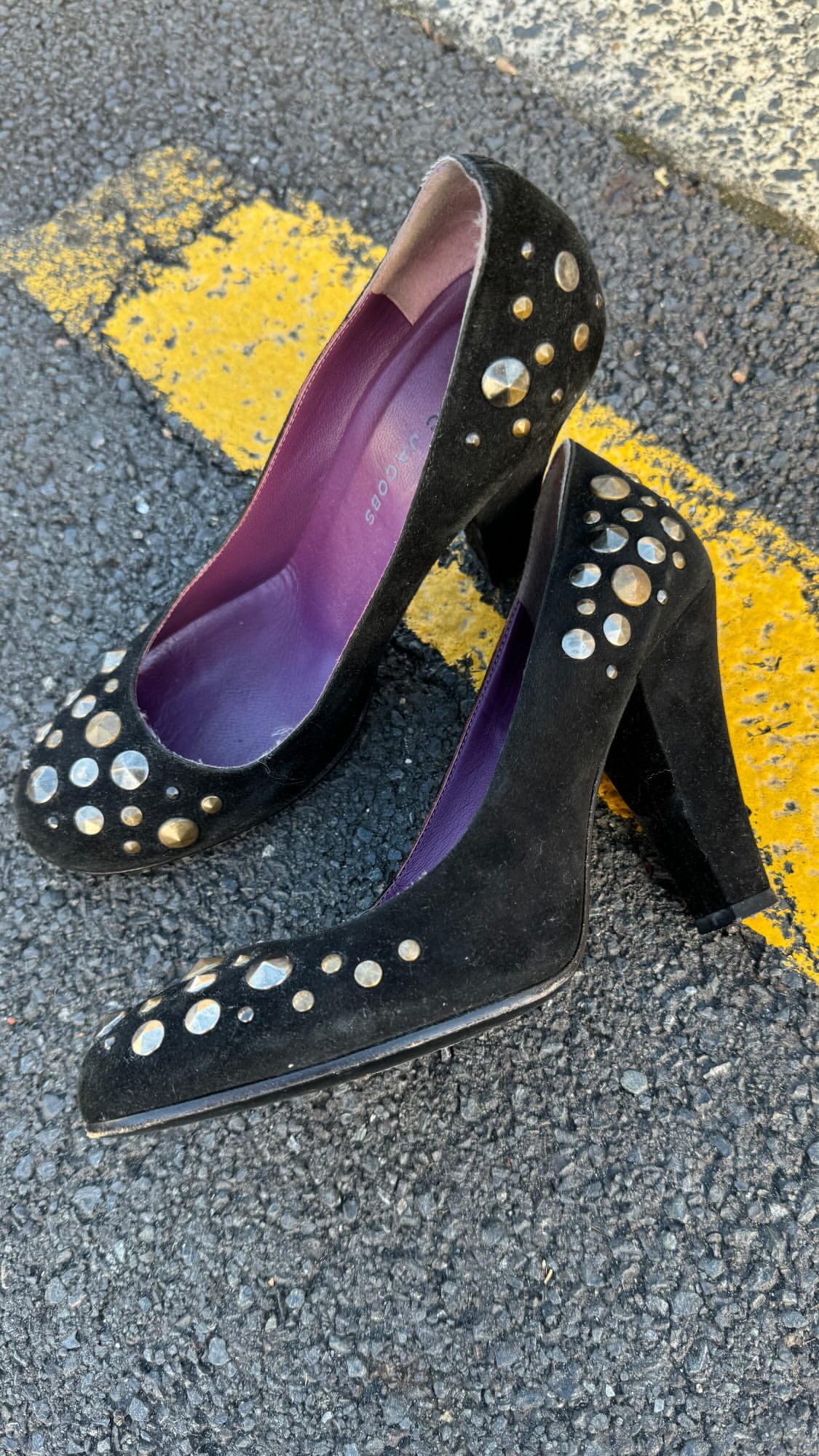 Marc Jacobs studded court shoe